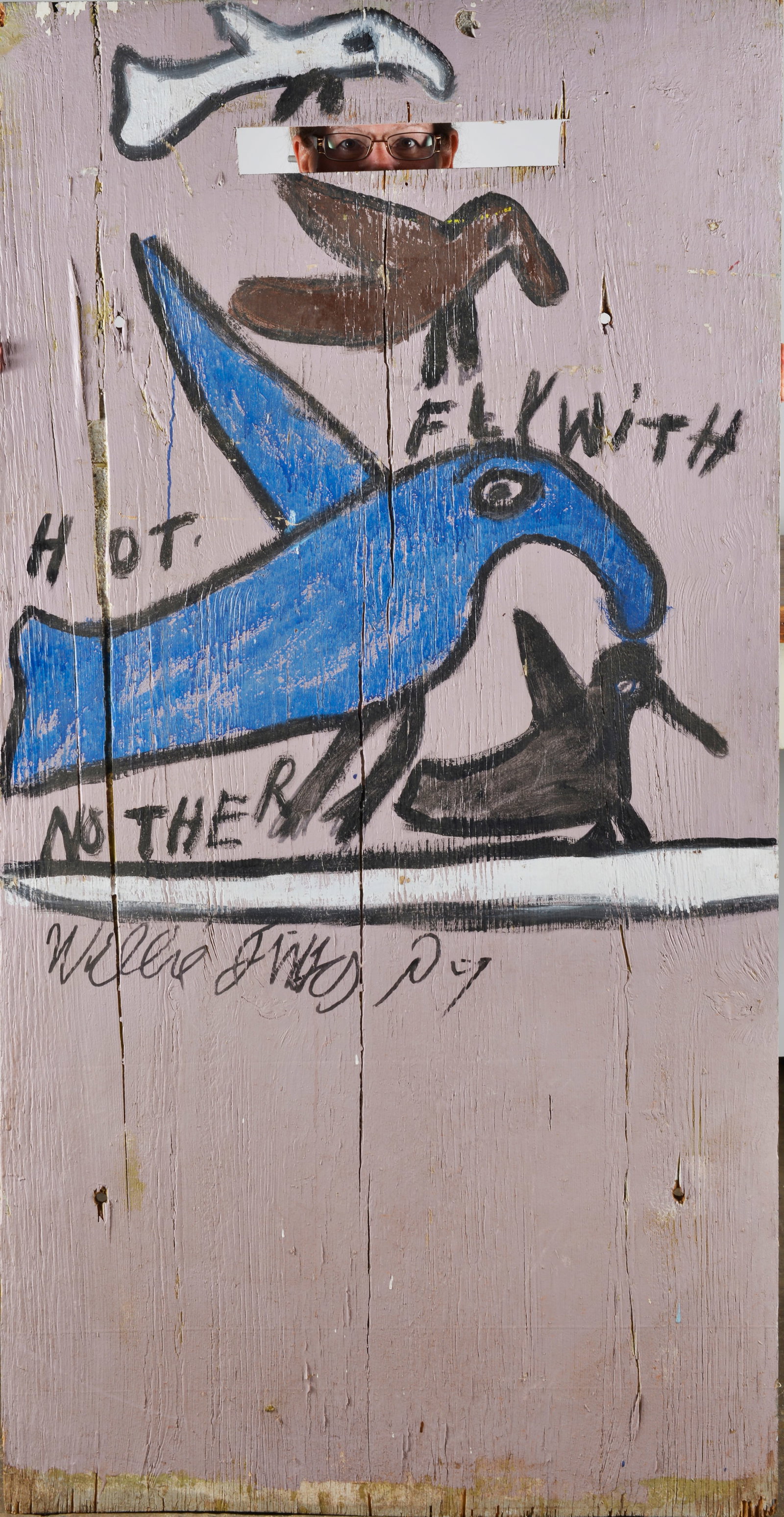 Willie Jinks Folk Art Painting (1 of 5)