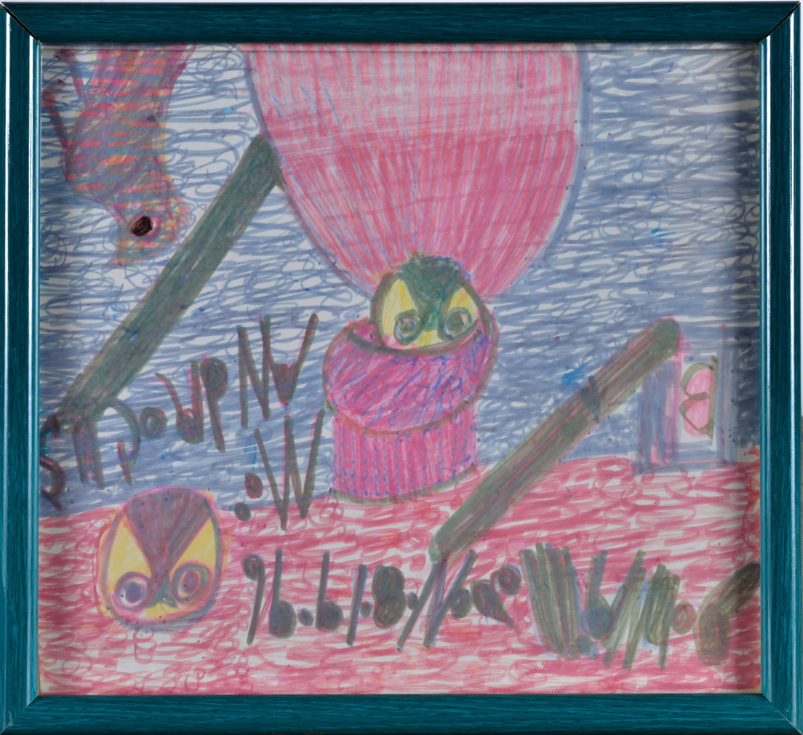 John Mason Folk Art Painting (1 of 1)