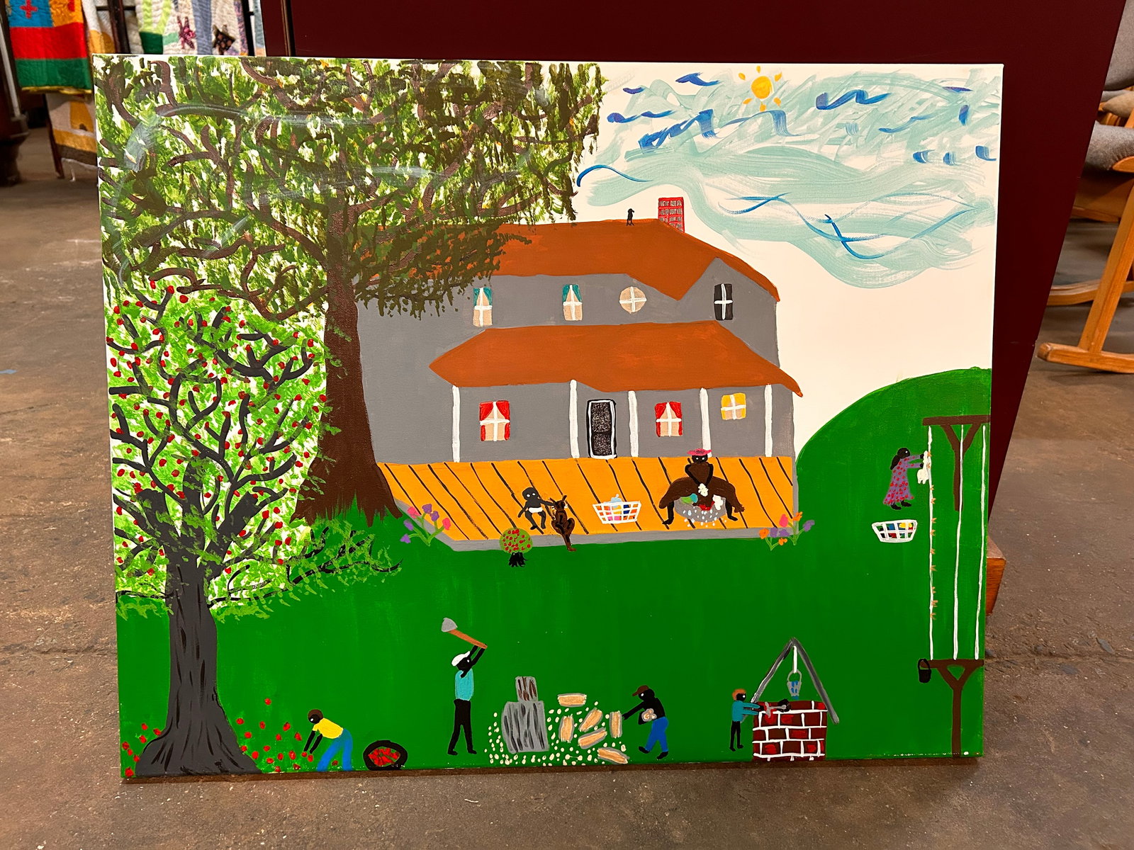 Kaye Simmons Painting (1 of 5)