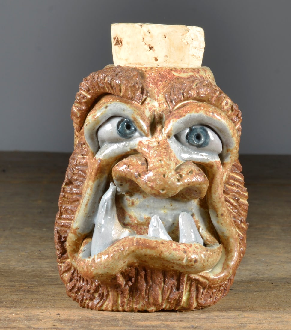 Phelps Pottery Face Jug (1 of 3)