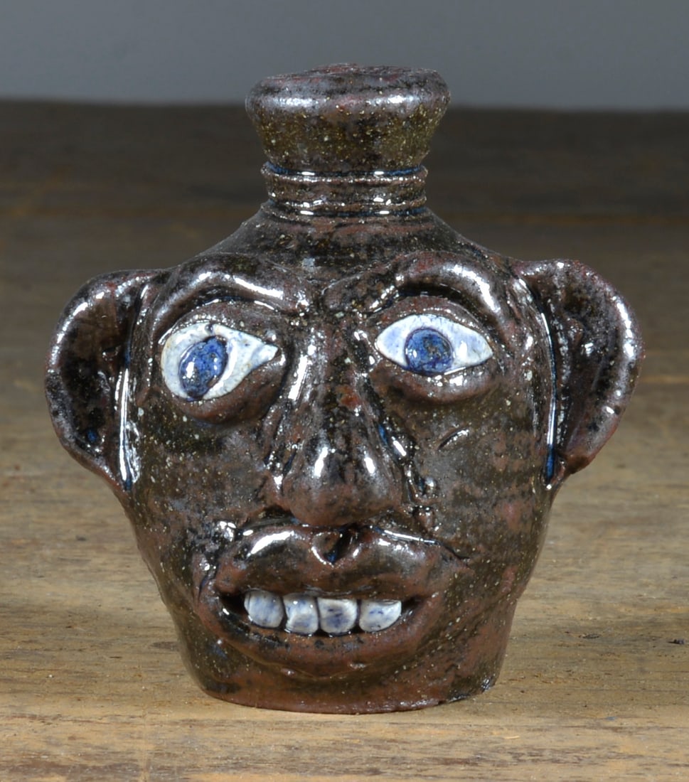 Albert Hodge miniature face jug (1 of 3)