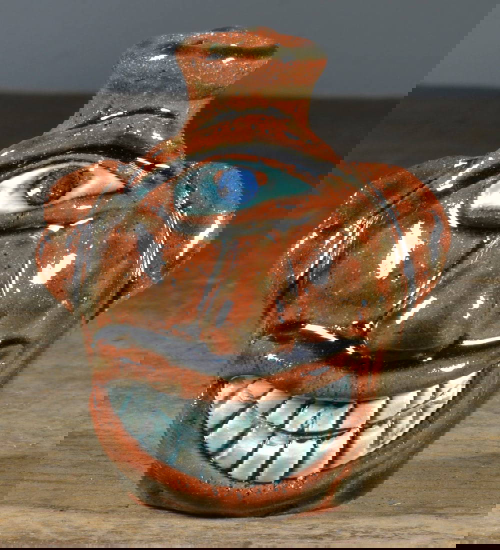 Albert Hodge Miniature Face Jug Auction