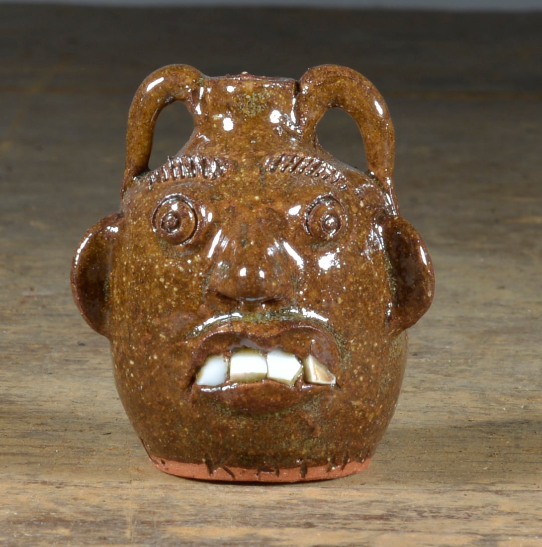 Kathy Richards miniature face jug (1 of 3)