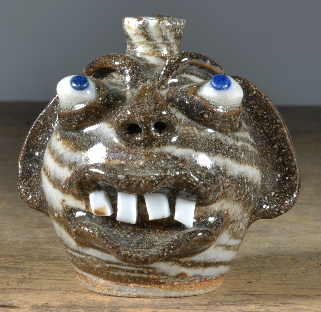 Charles Lisk Miniature Face Jug (1 of 3)