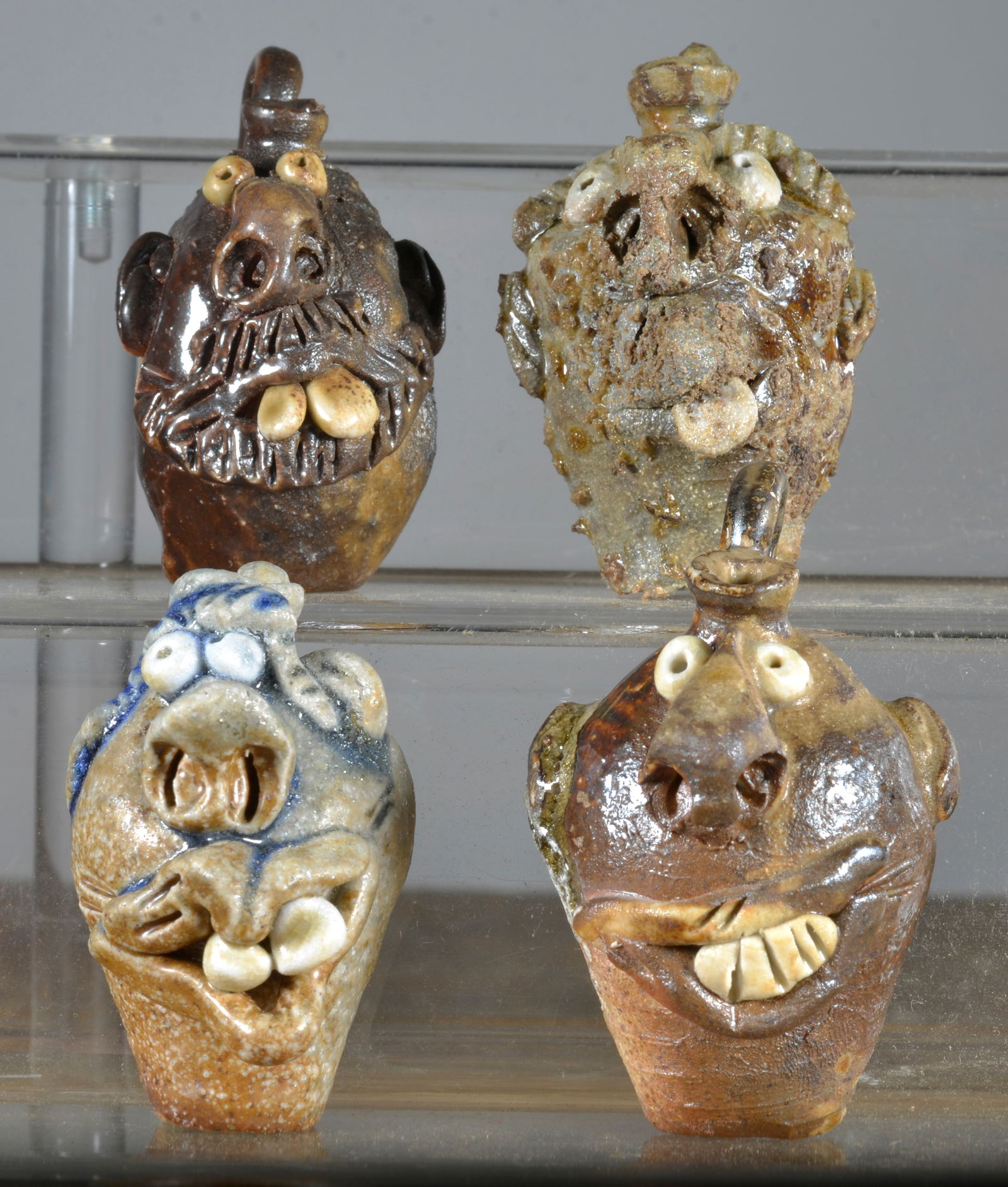 Miniature Face Jug Collection (1 of 2)