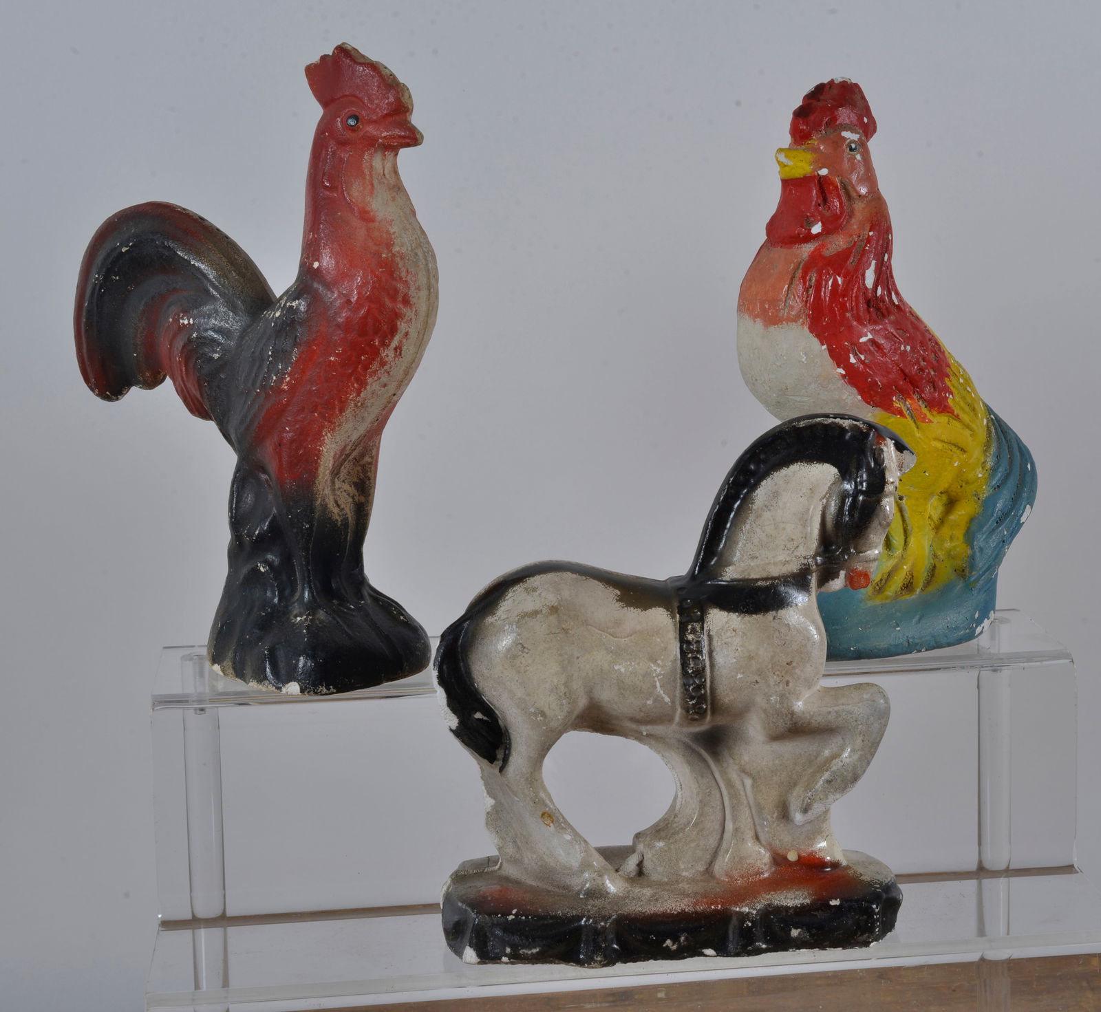 Group of Chalkware Animals (1 of 2)