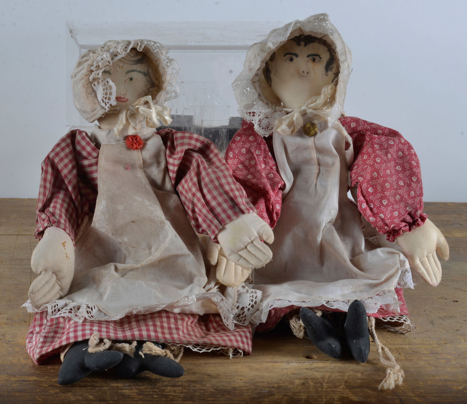 Handmade Folk Art Dolls (1 of 2)