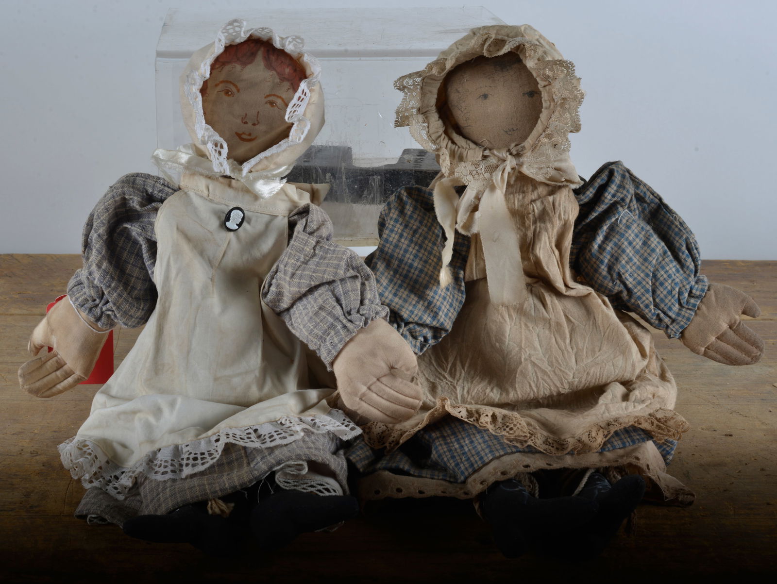 Handmade Folk Art Dolls (1 of 2)