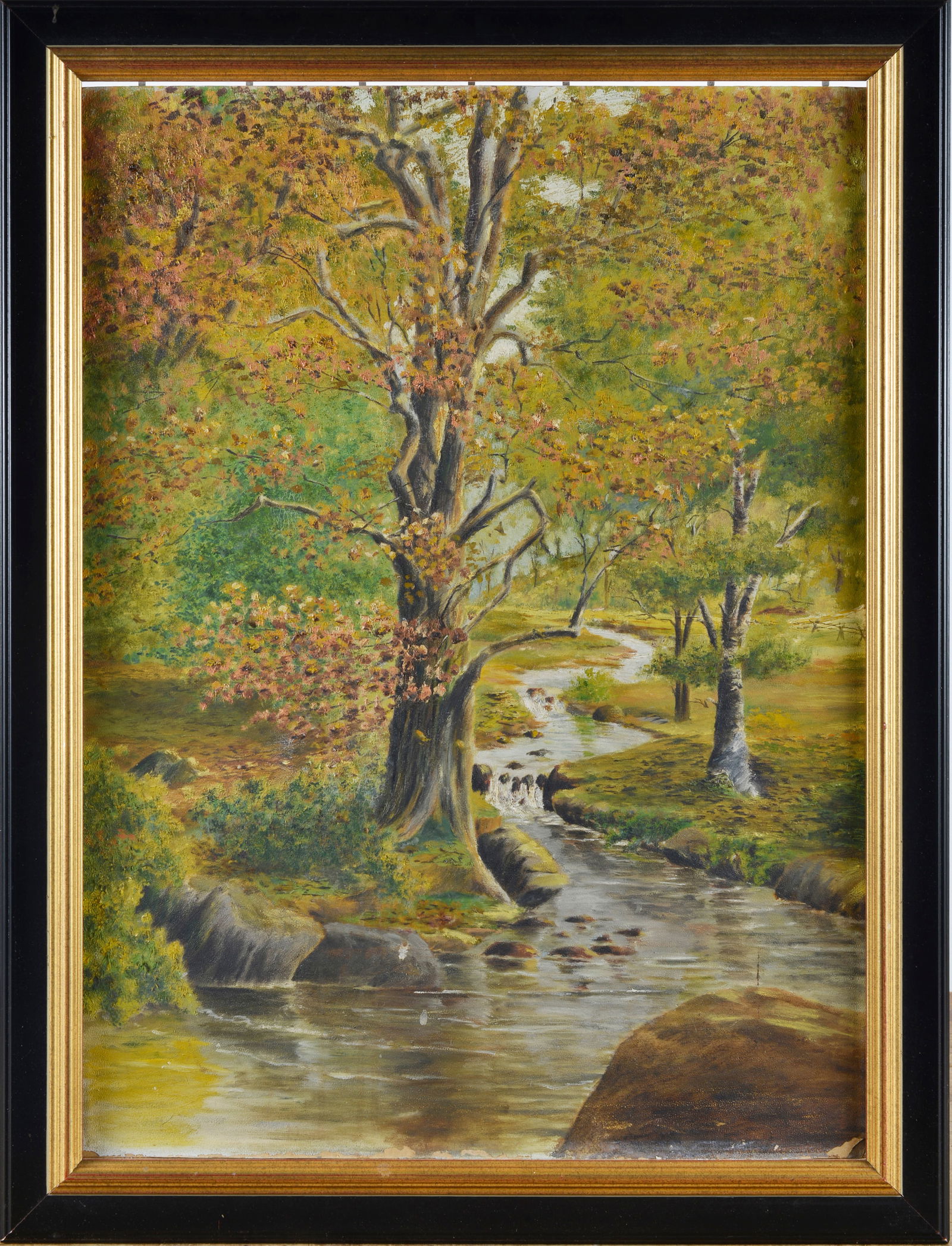 Antique Painting, Original painting: older painting from 1930 to 1960. original. Framed. From a collection of paintings found in Alabama at an estate sale.