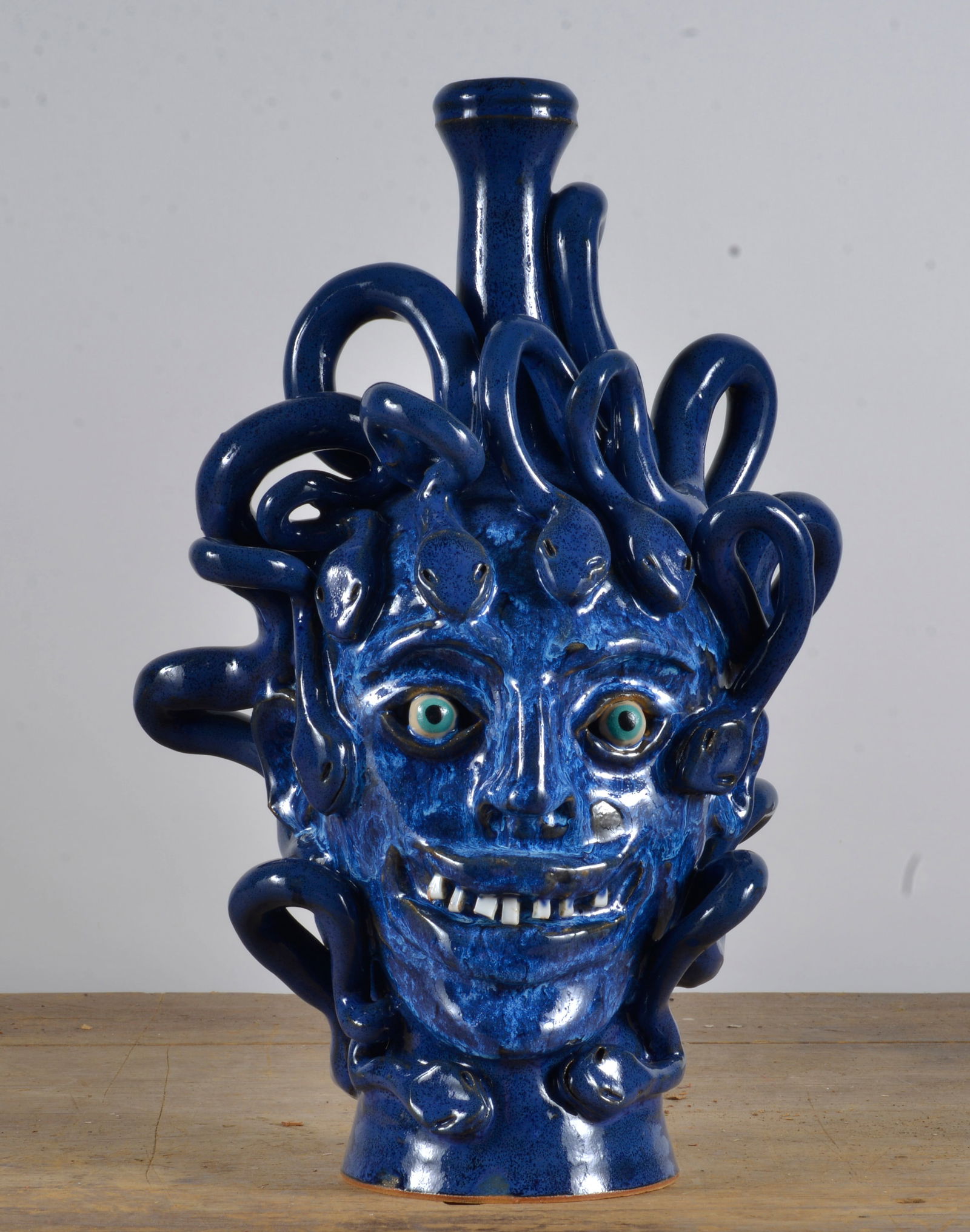 Marvin Bailey Medusa Face Jug (1 of 5)