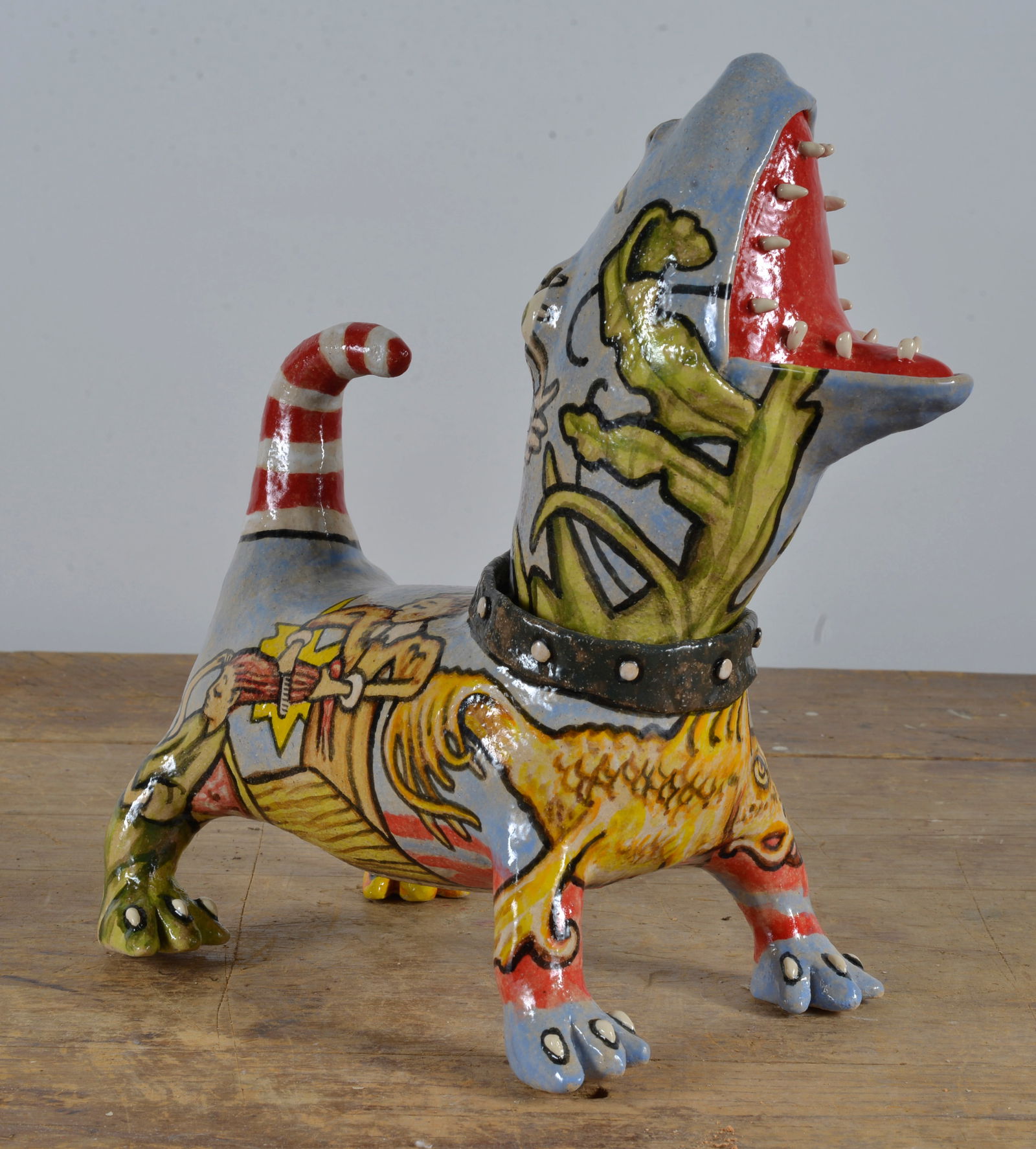 Stacy Lambert Lizard Figural (1 of 5)