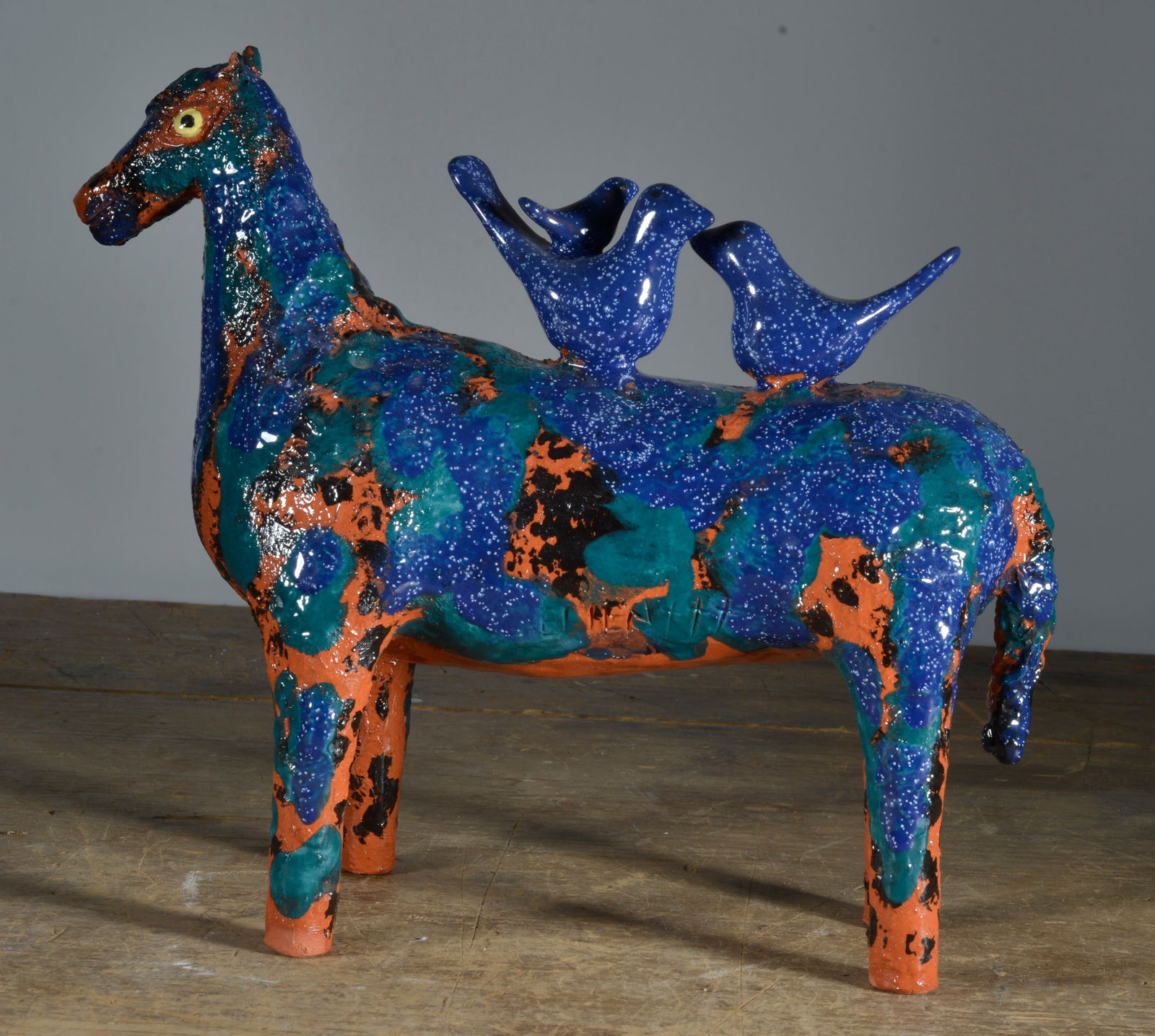 Ellen Martin Pottery Horse (1 of 3)