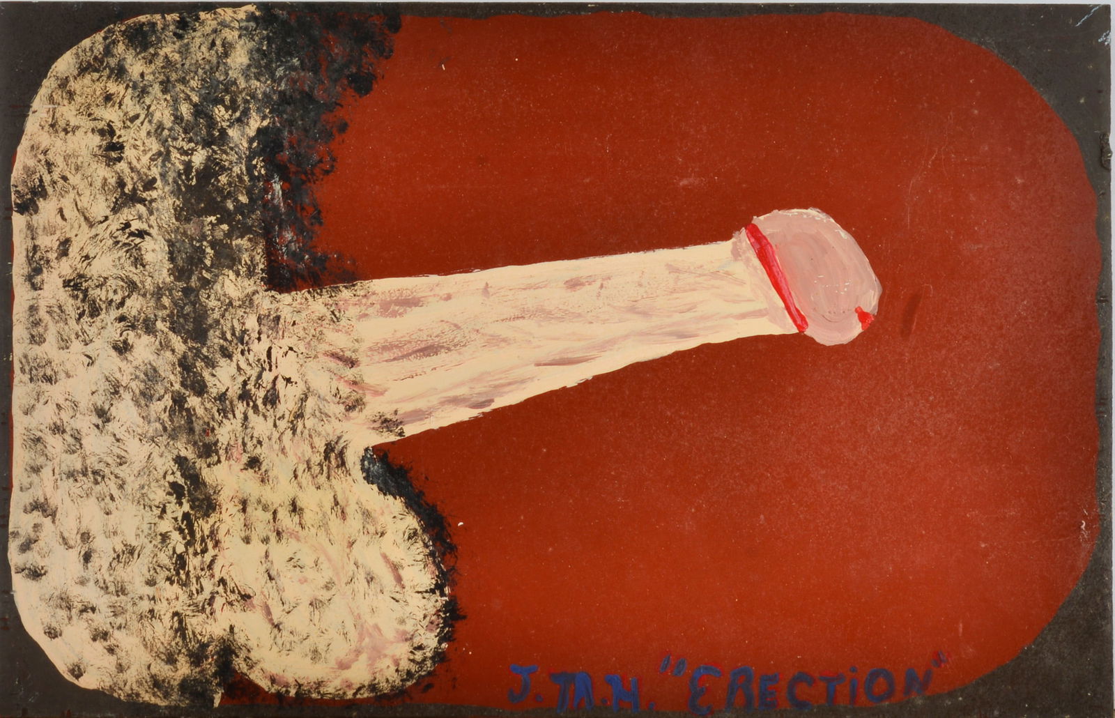 Mike Hutson Folk Art Painting (1 of 2)