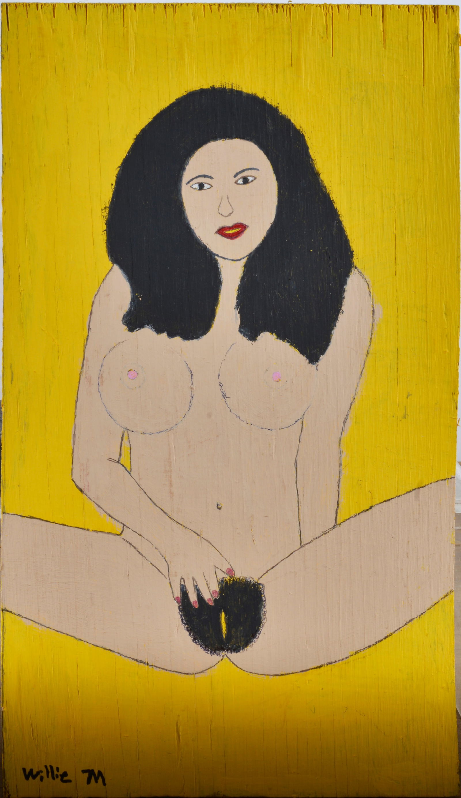 Willie McCord Folk Art Painting (1 of 3)