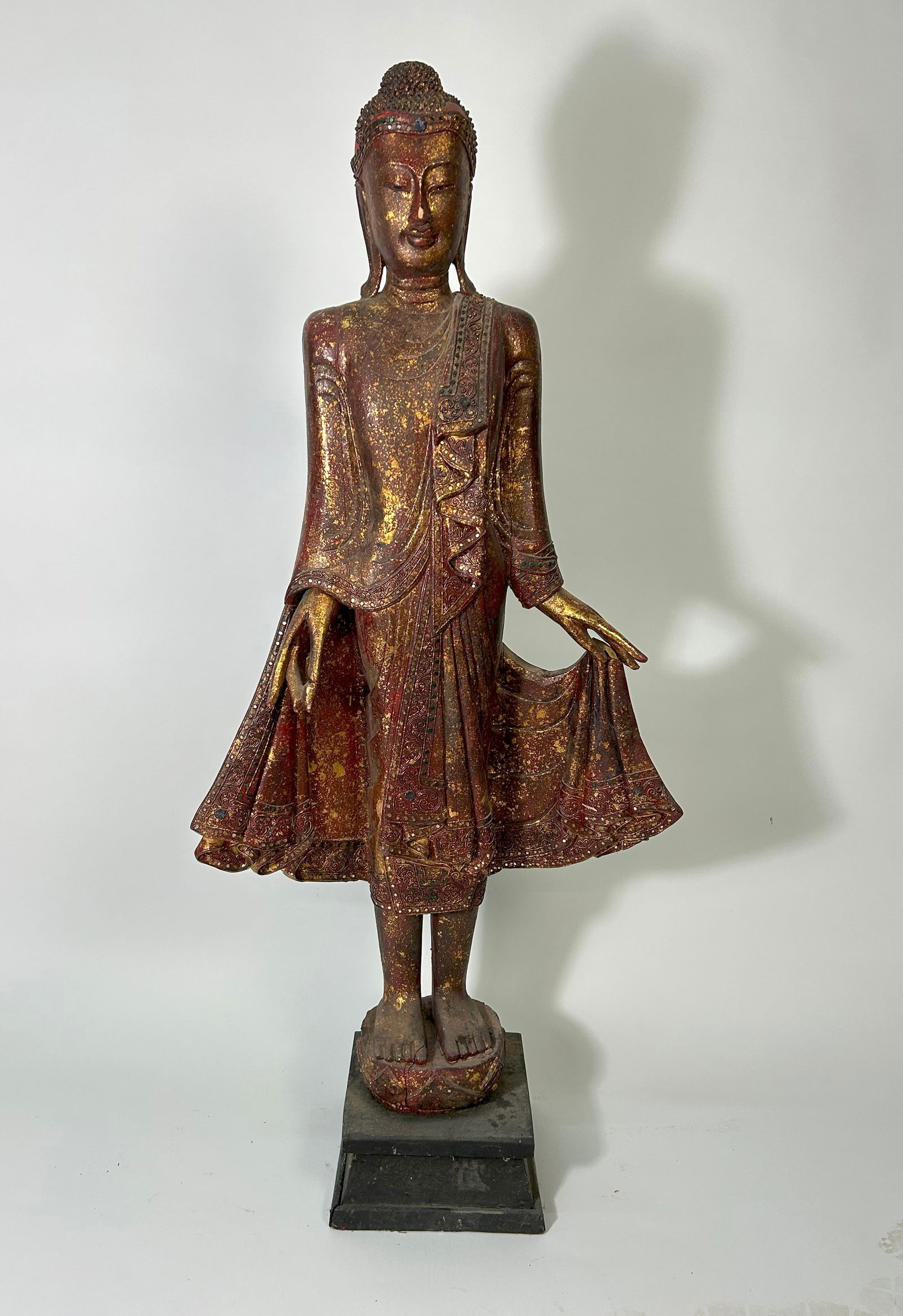 Life Size Carved Budha Statue (1 of 8)