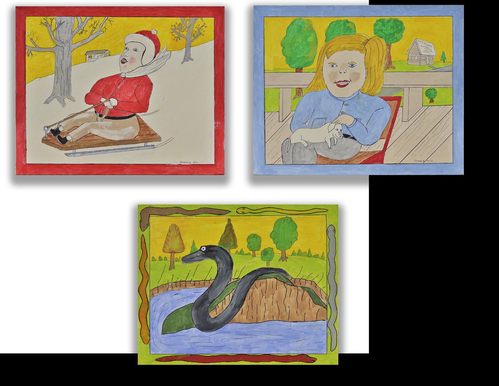 Francis Hill Paintings (1 of 3)