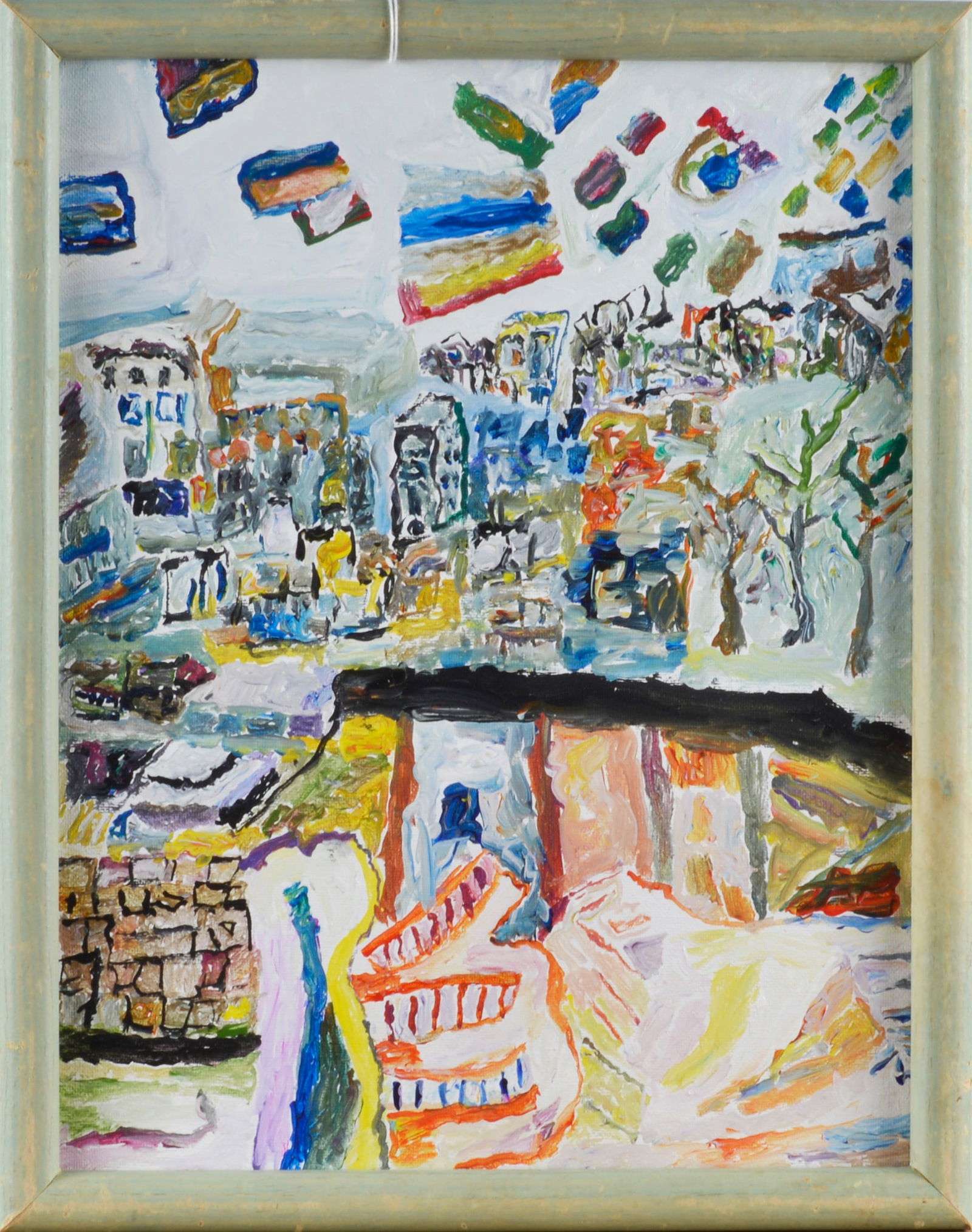 Craig Rogers Folk Art Painting (1 of 2)