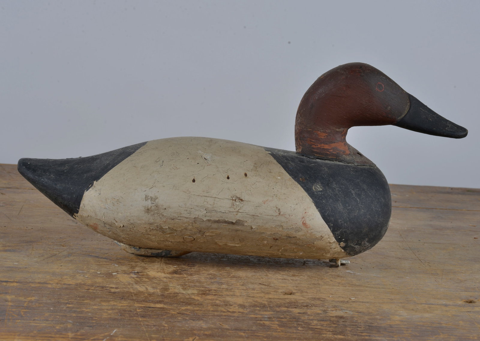 Waterfield Family Decoy: from the collection of Quincy Scarborough 15.5"L X 7"H