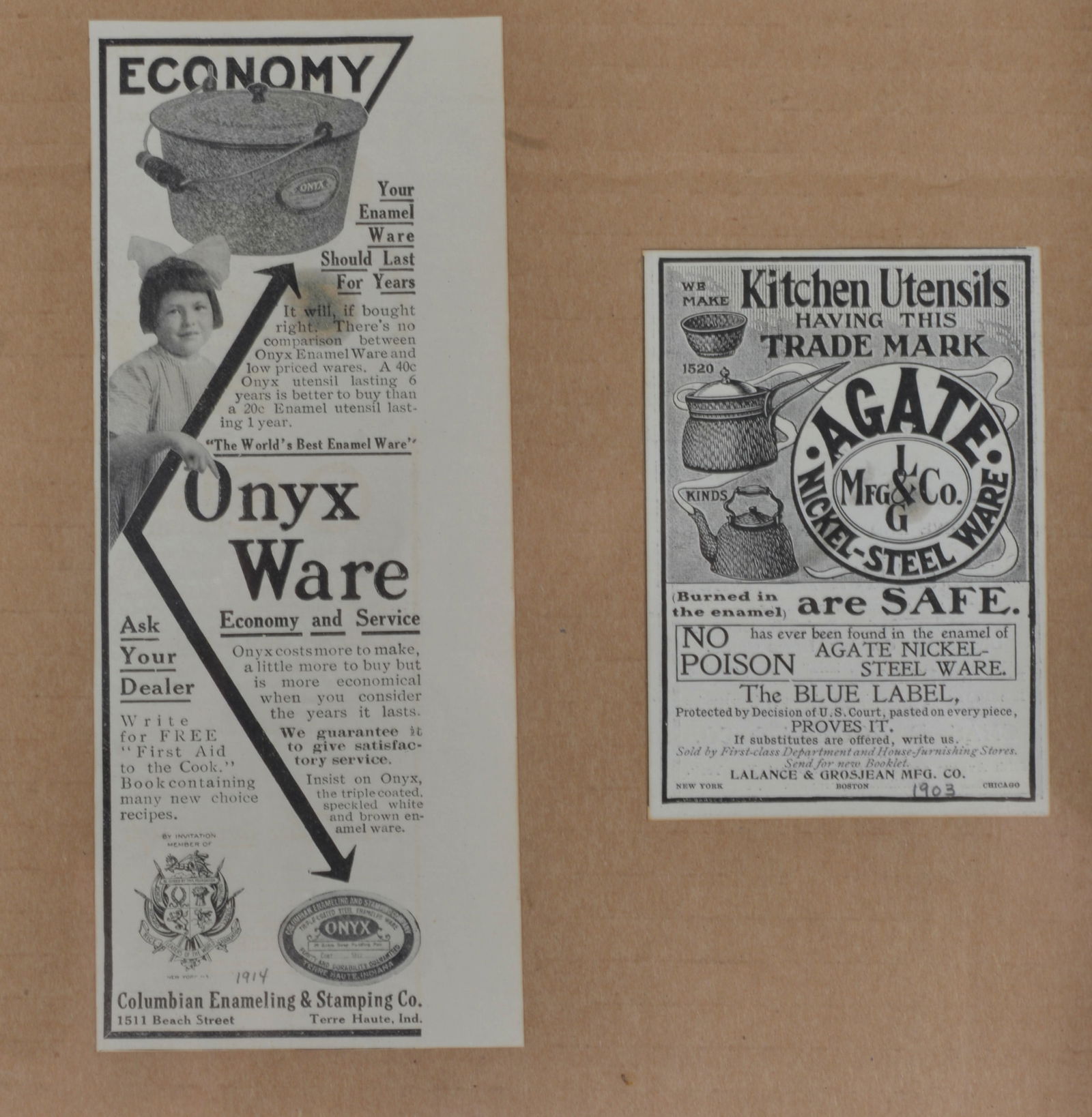 Antique Advertising Mounted to Cardboard: all items are what the picture describes. Condition varies please see photos. ALL SALES ARE FINAL. Most of these items we can ship in house and we will have shiping in the invoice. Not responsible for