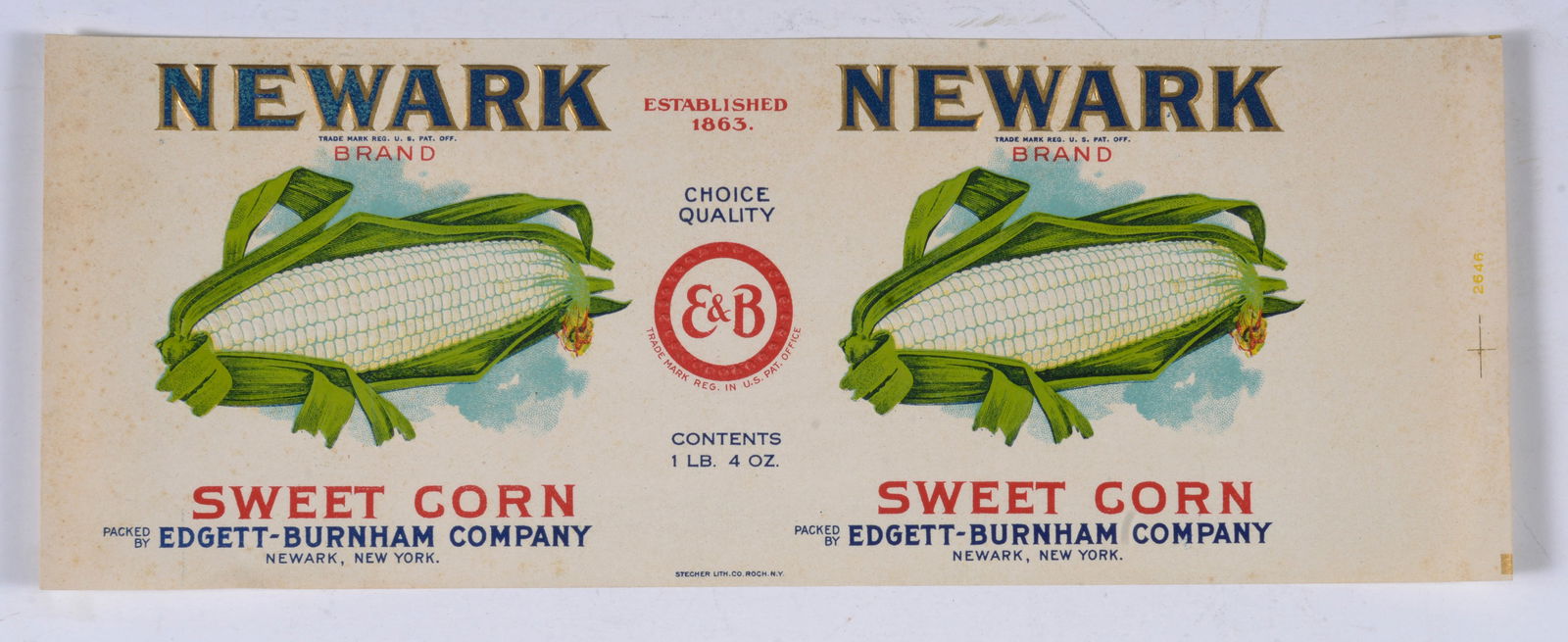 Neward Sweet Corn New Old Stock Paper Label: all items are what the picture describes. Condition varies please see photos. ALL SALES ARE FINAL. Most of these items we can ship in house and we will have shiping in the invoice. Not responsible for