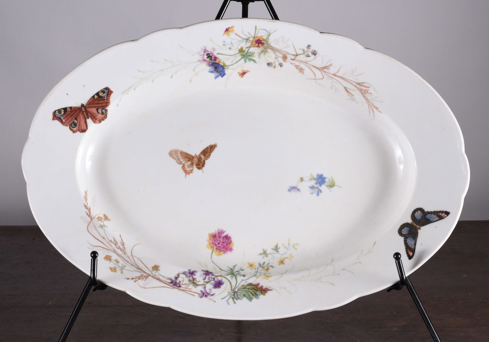 Antique Serving Dish Iron Stone (1 of 1)