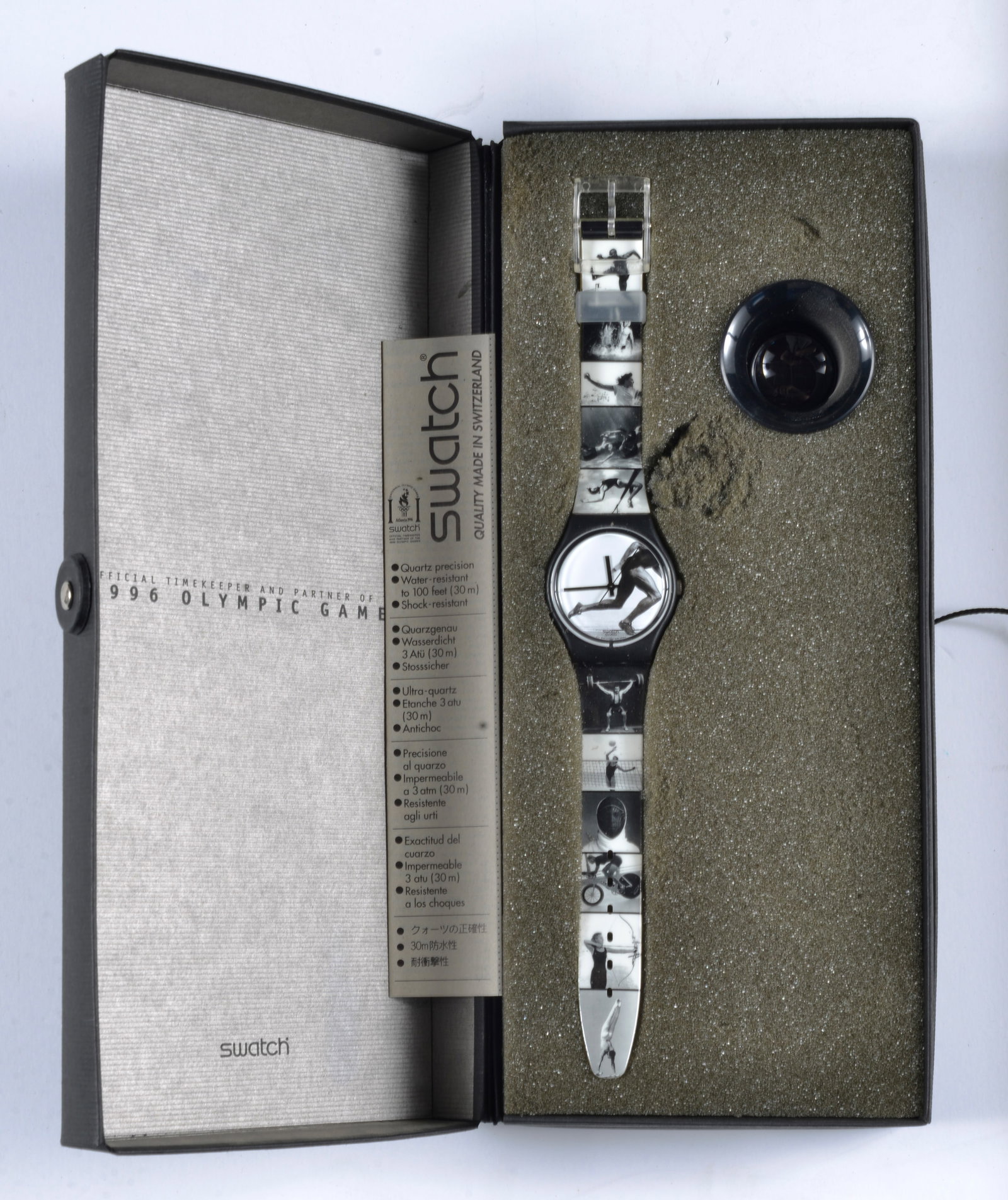 SWATCH WATCH NEW IN BOX: from a single owner collection. New in box never worn