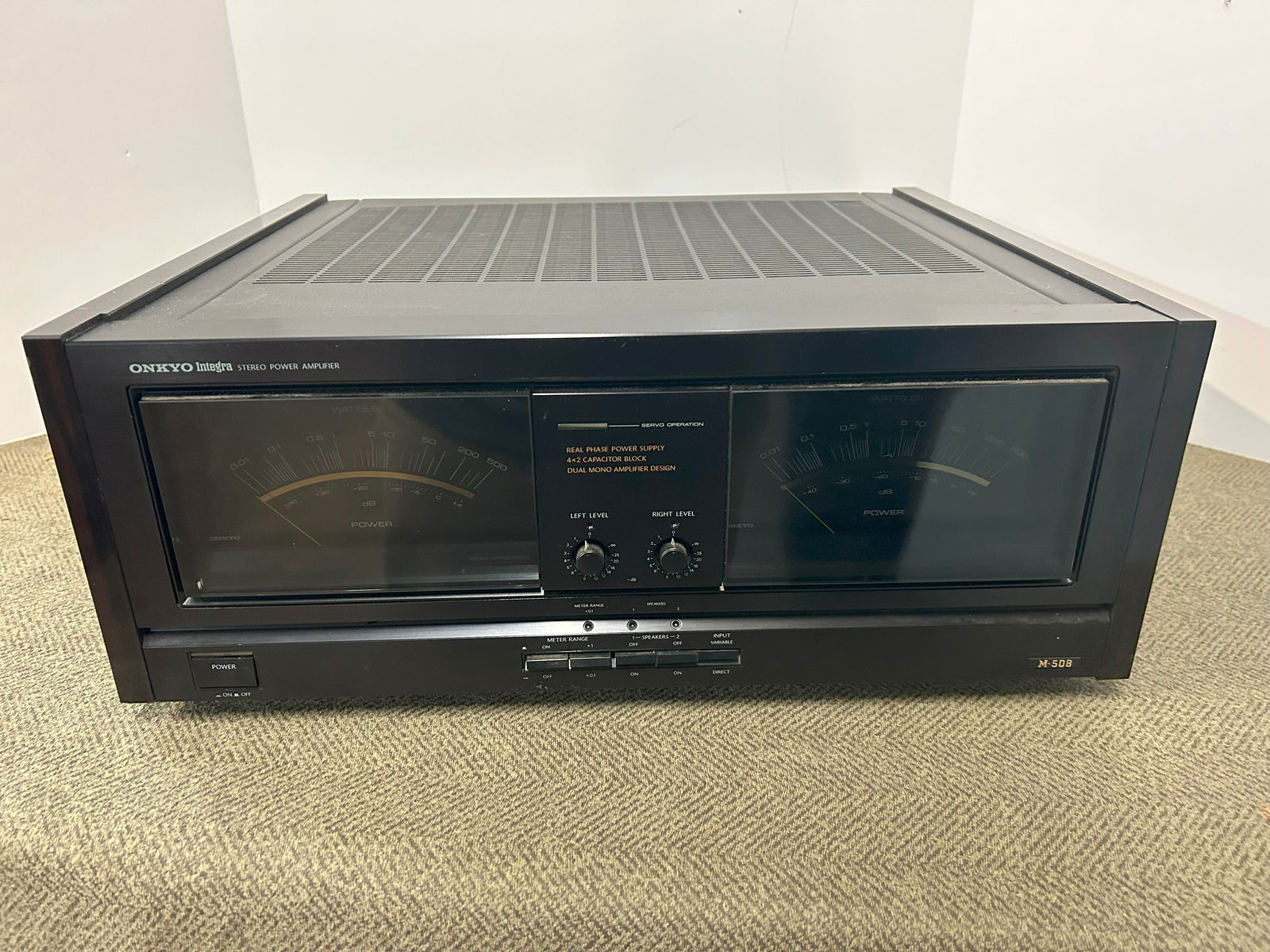 ONKYO INTEGRA M-5DB STEREO POWER AMPLIFIER (1 of 1)
