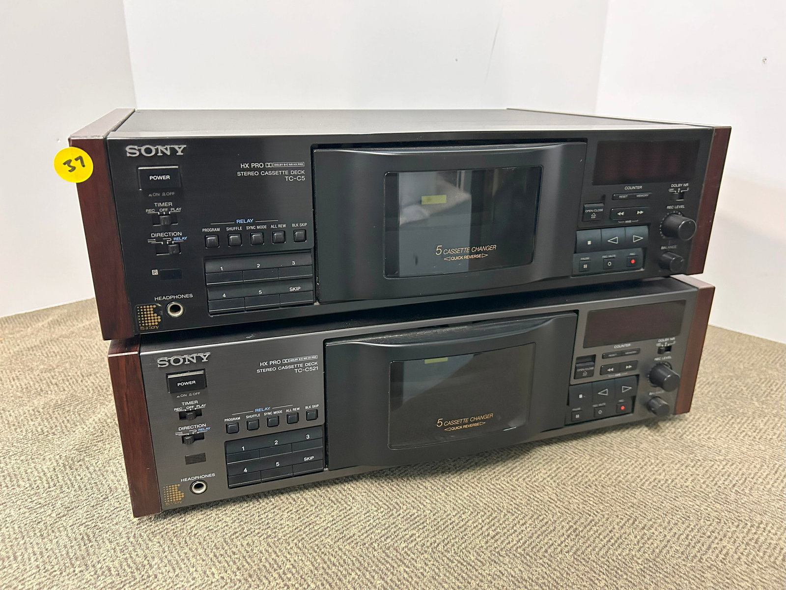 SONY TC-C5 STEREO CASSETTE DECK (1 of 1)