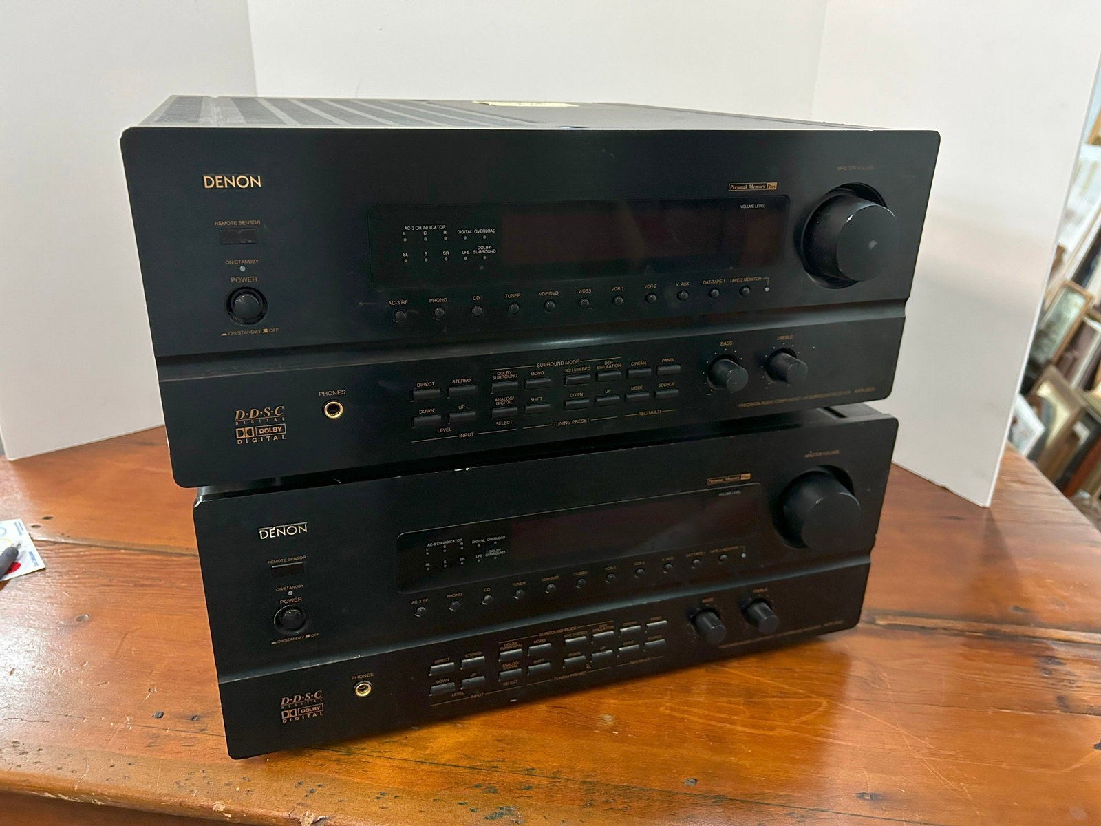 DENON: This is a single owner collection of stereo equipment. If you see 2 units in the picture, you are getting those exact two units. Sold as is but we are sure most of them work. Not held responsible for 