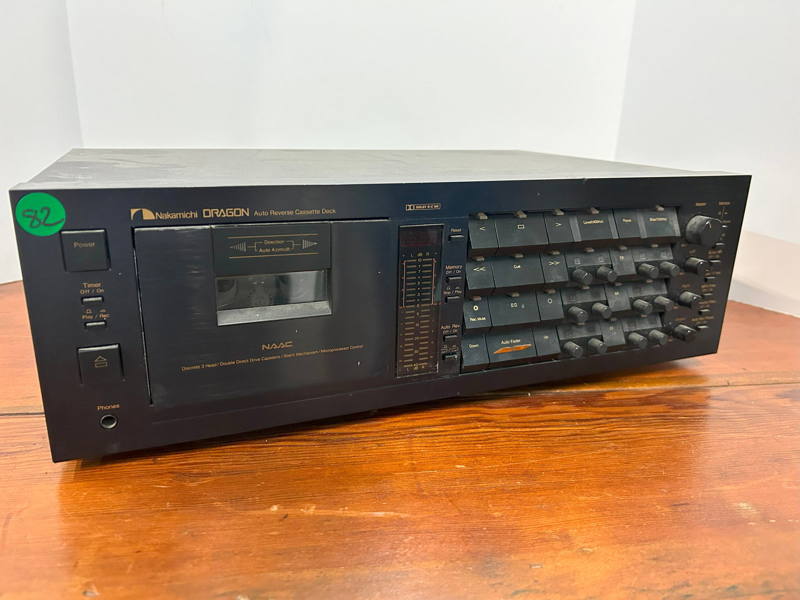 NAKAMICHI DRAGON AUTO REVERSE CASSETTE DECK (1 of 1)