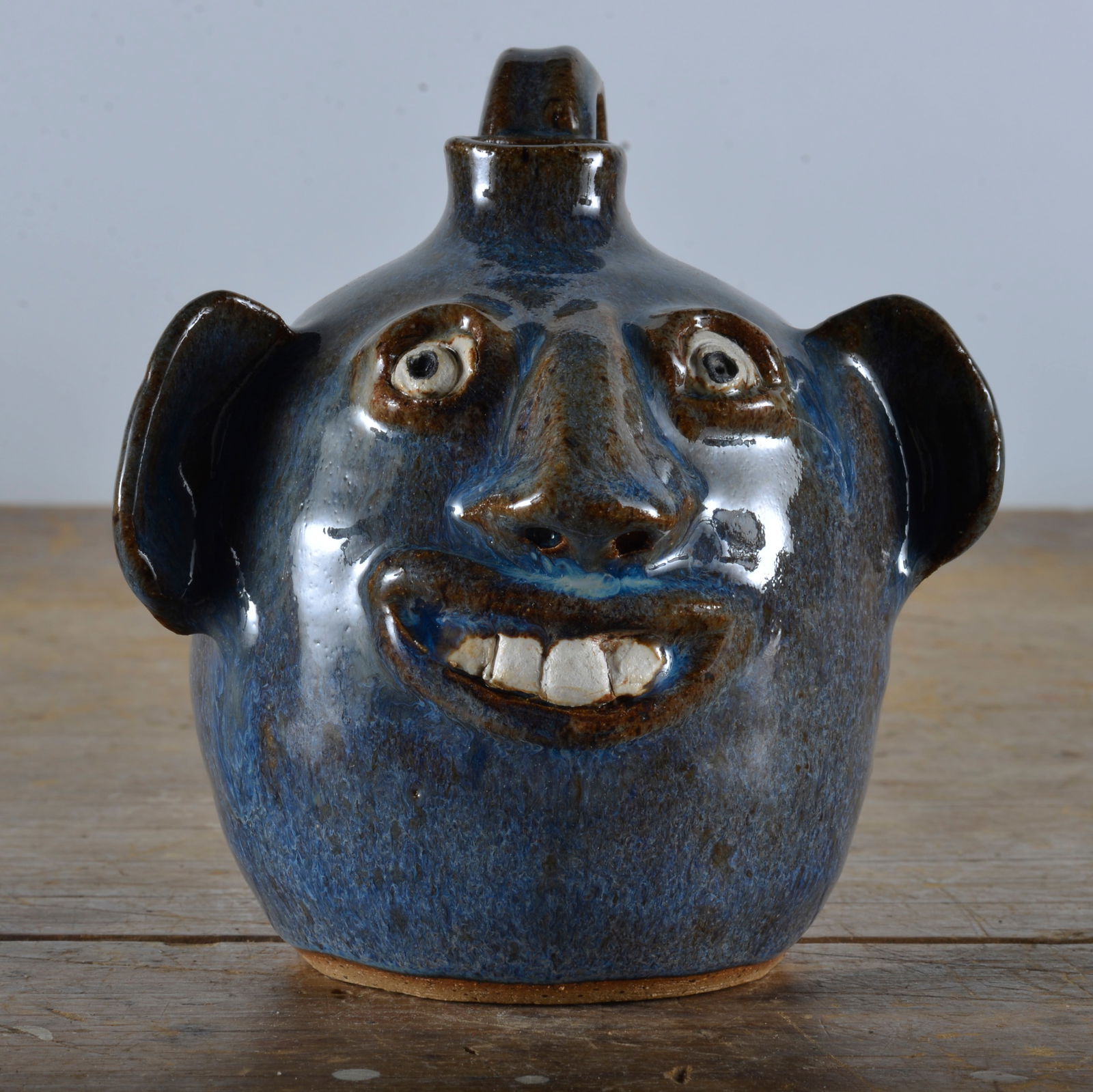 Southern Pottery Face Jug (1 of 3)