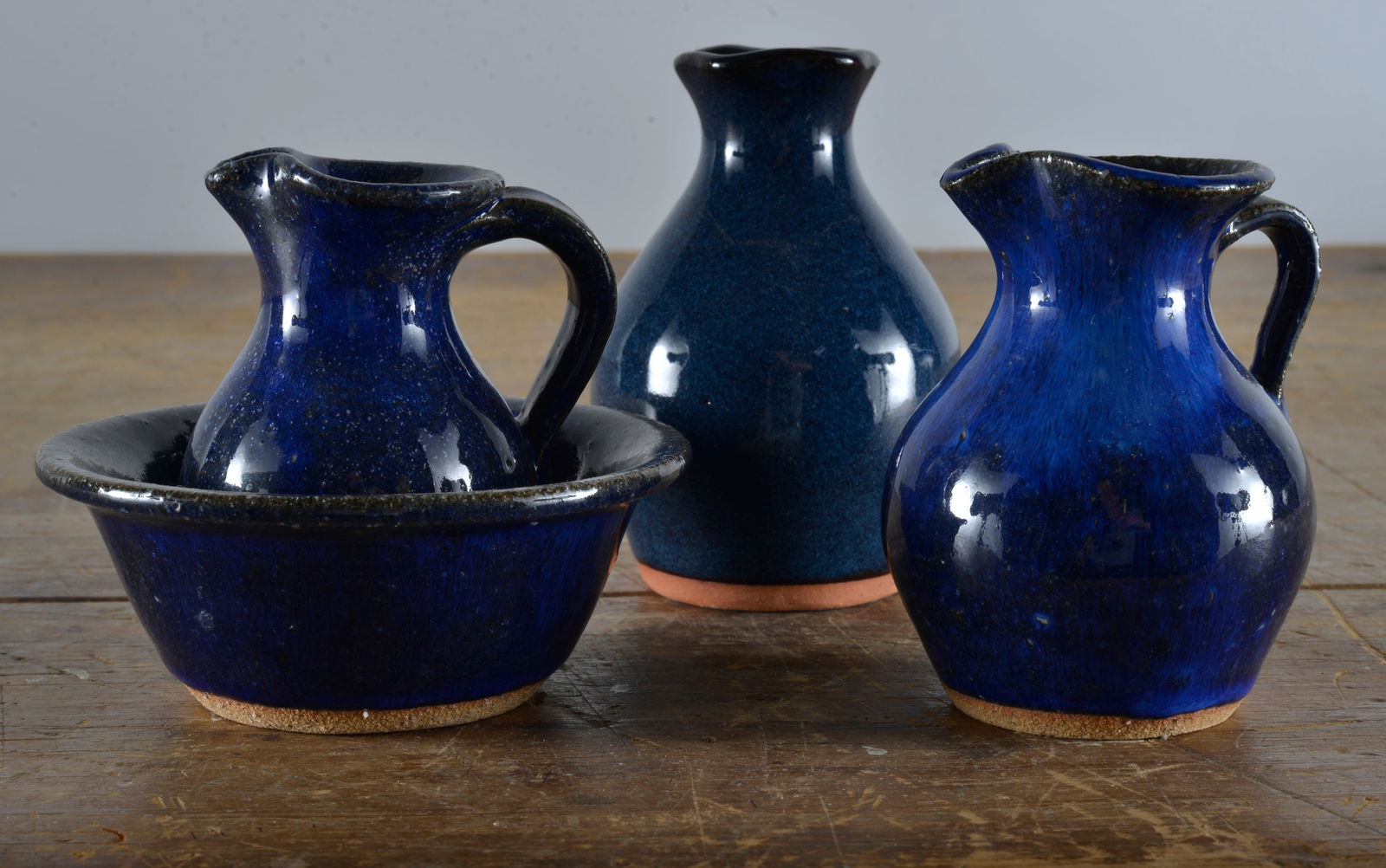 Charles Lisk Miniature Pottery Group (1 of 3)