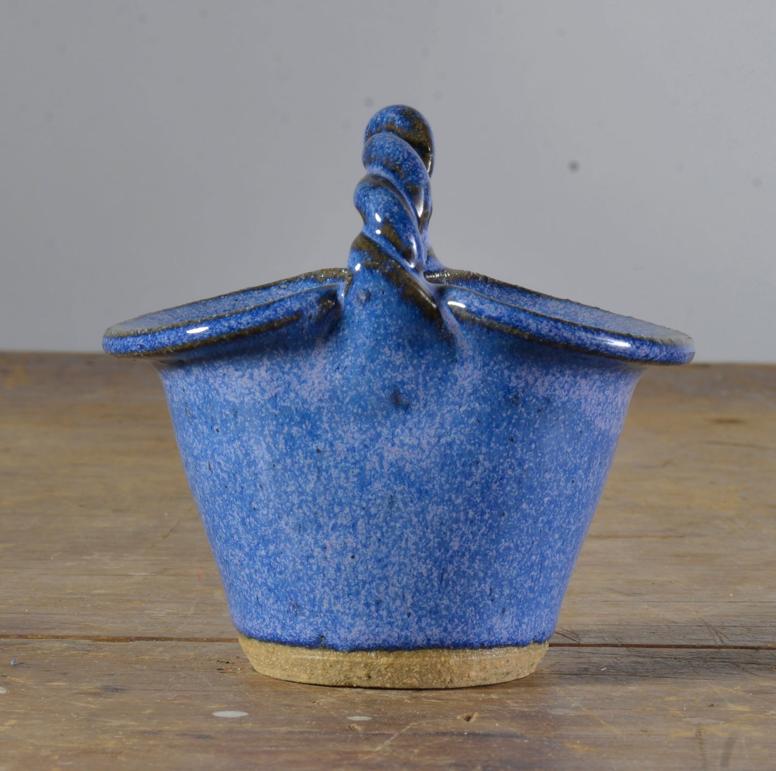 Charles Lisk Miniature Pottery Basket (1 of 3)