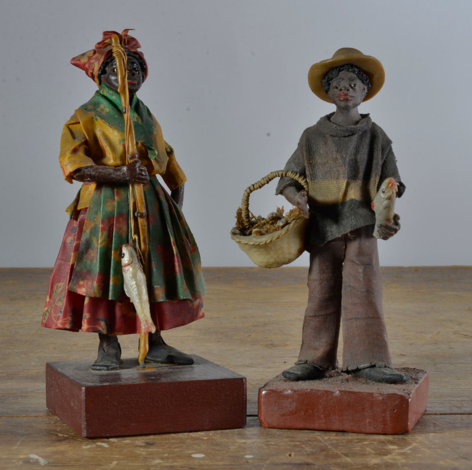 Concepcion Vargas Black Wax Figures New Orlans 1920s (1 of 3)