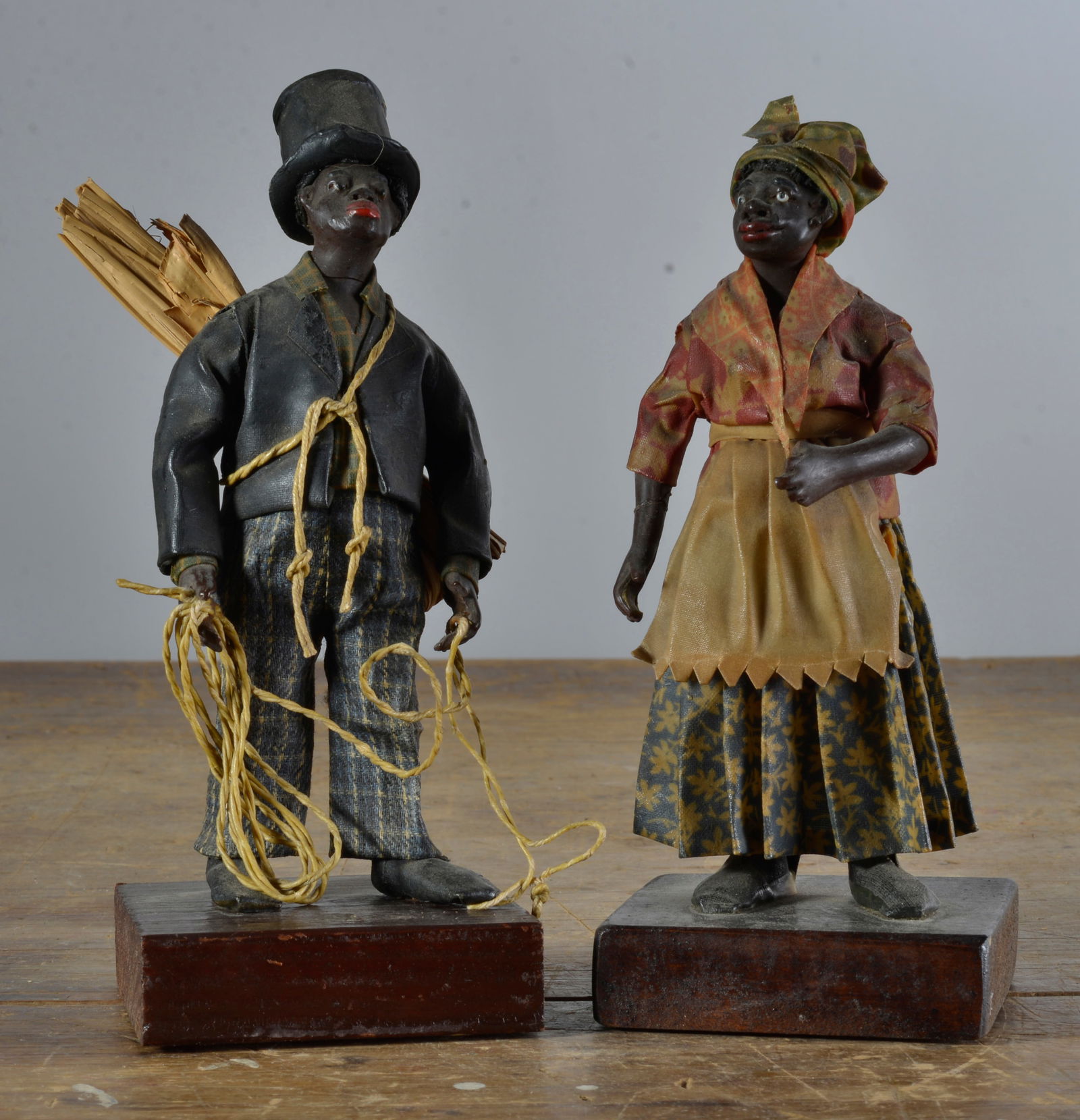 Concepcion Vargas Black Wax Figures New Orlans 1920s (1 of 3)