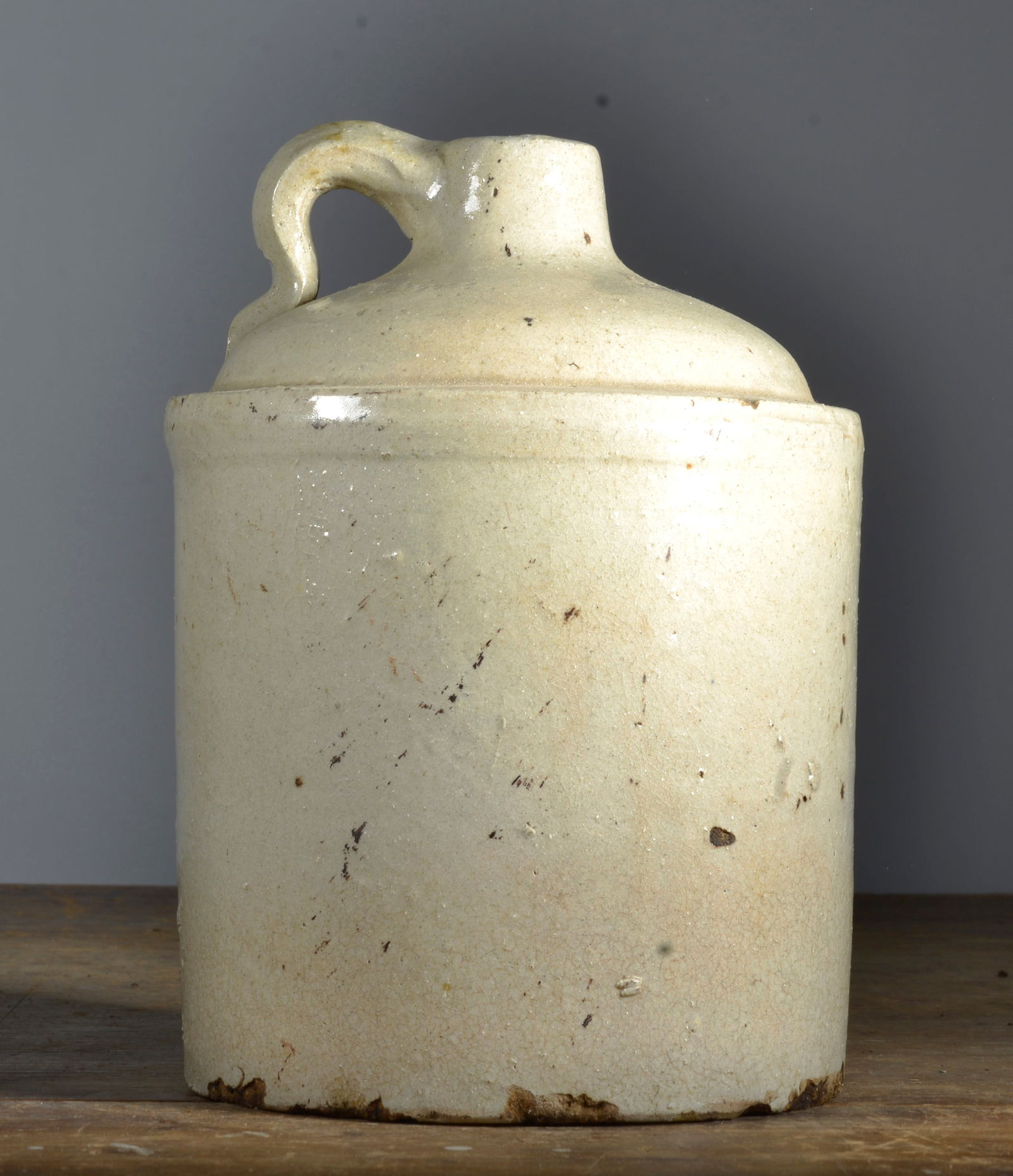 White Stoneware Jug (1 of 3)