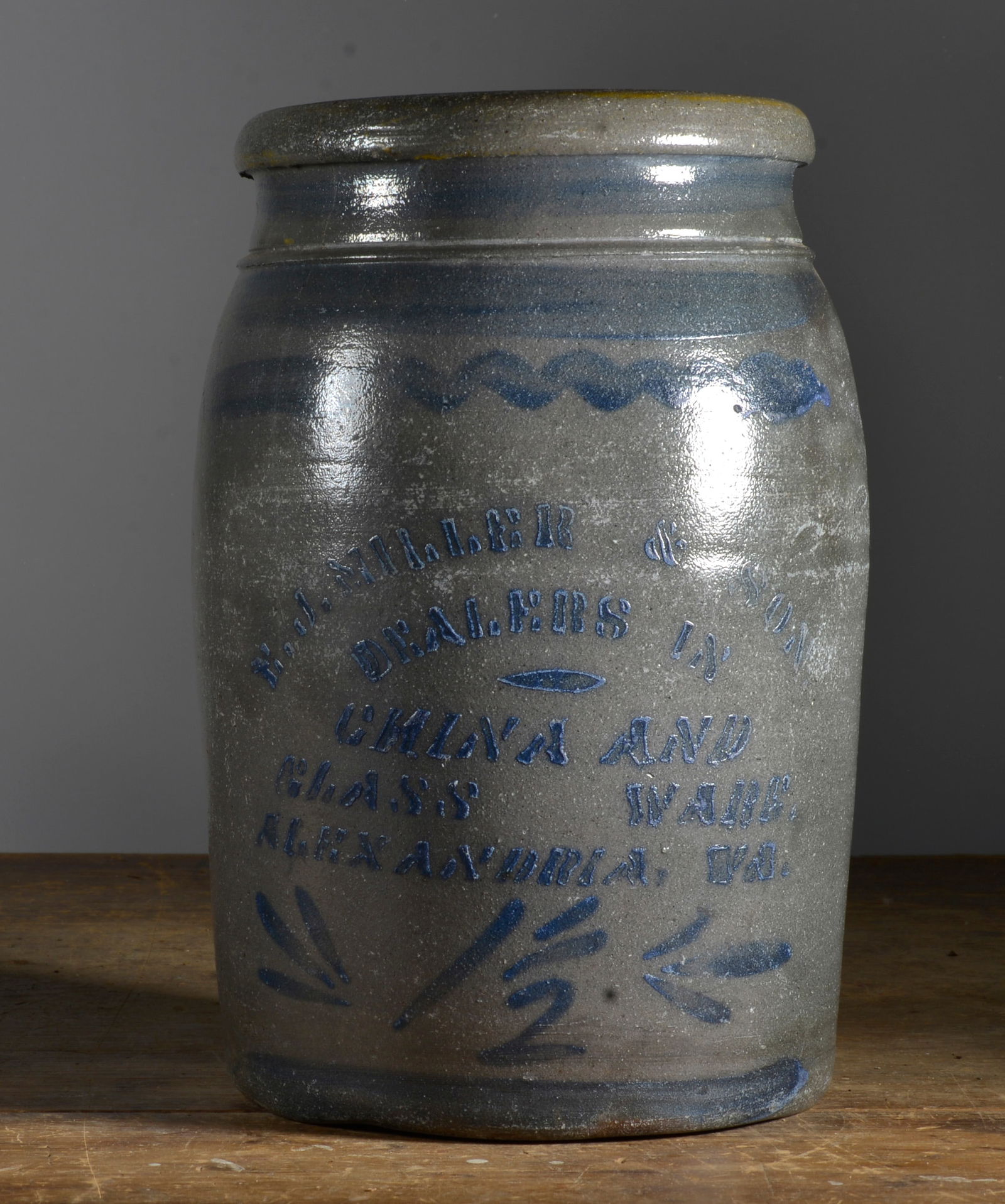 EJ Miller Stoneware Jar (1 of 5)