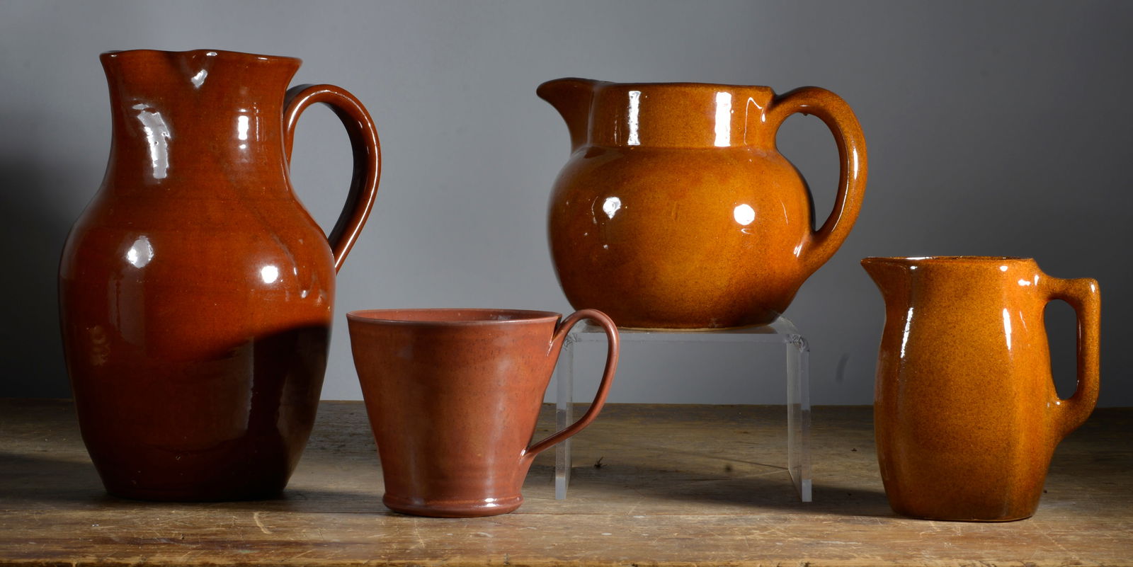 North Carolina Pottery Group: Largest is 10.5" H see photos for details. If the pottery has defects we will announce in the listing. All items are sold as is where is no returns or refunds. Most of these items can be shipped in ho