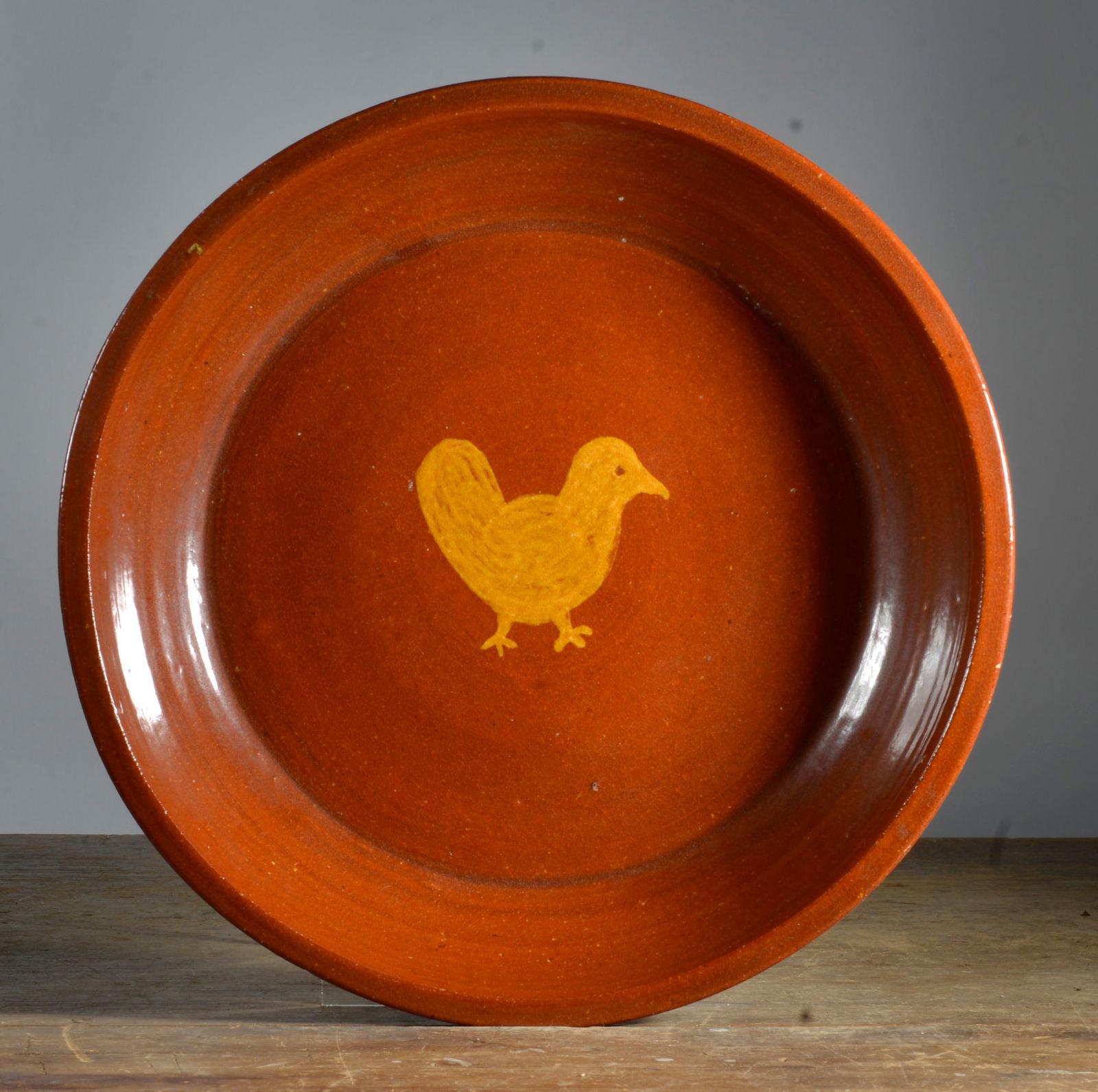 Ben Owen Slip Decorated Pie Plate (1 of 3)