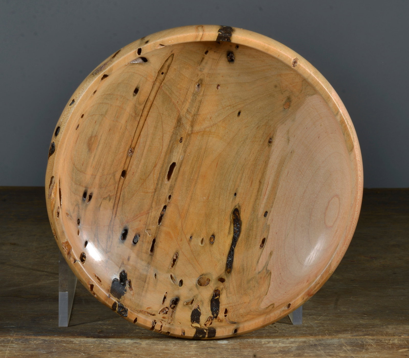 D Ross Wood Turned Bowl: 2" H X 7.25" D...see photos for details. If the pottery has defects we will announce in the listing. All items are sold as is where is no returns or refunds. Most of these items can be shipped in hous