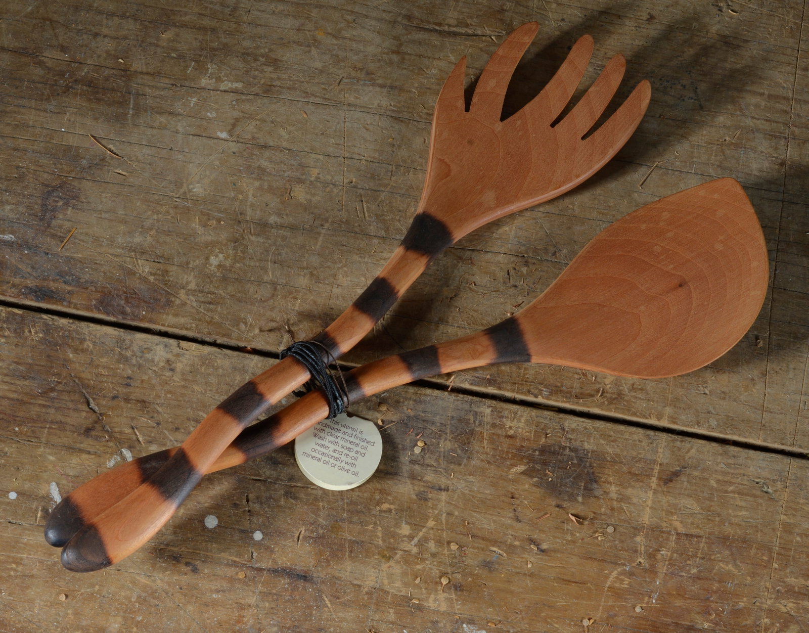 Appalachain Handmade Kitchen Items: 13"L...see photos for details. If the pottery has defects we will announce in the listing. All items are sold as is where is no returns or refunds. Most of these items can be shipped in house. If Ship