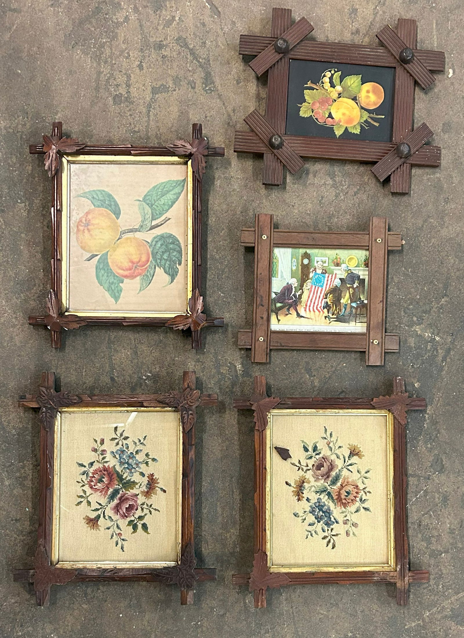 Collection of Antique Framed Prints, and other: see photos for details. If the pottery has deffects we will announce in the listing. All items are sold as is where is no returns or refunds. Most of these items can be shipped in house. If Shipping I