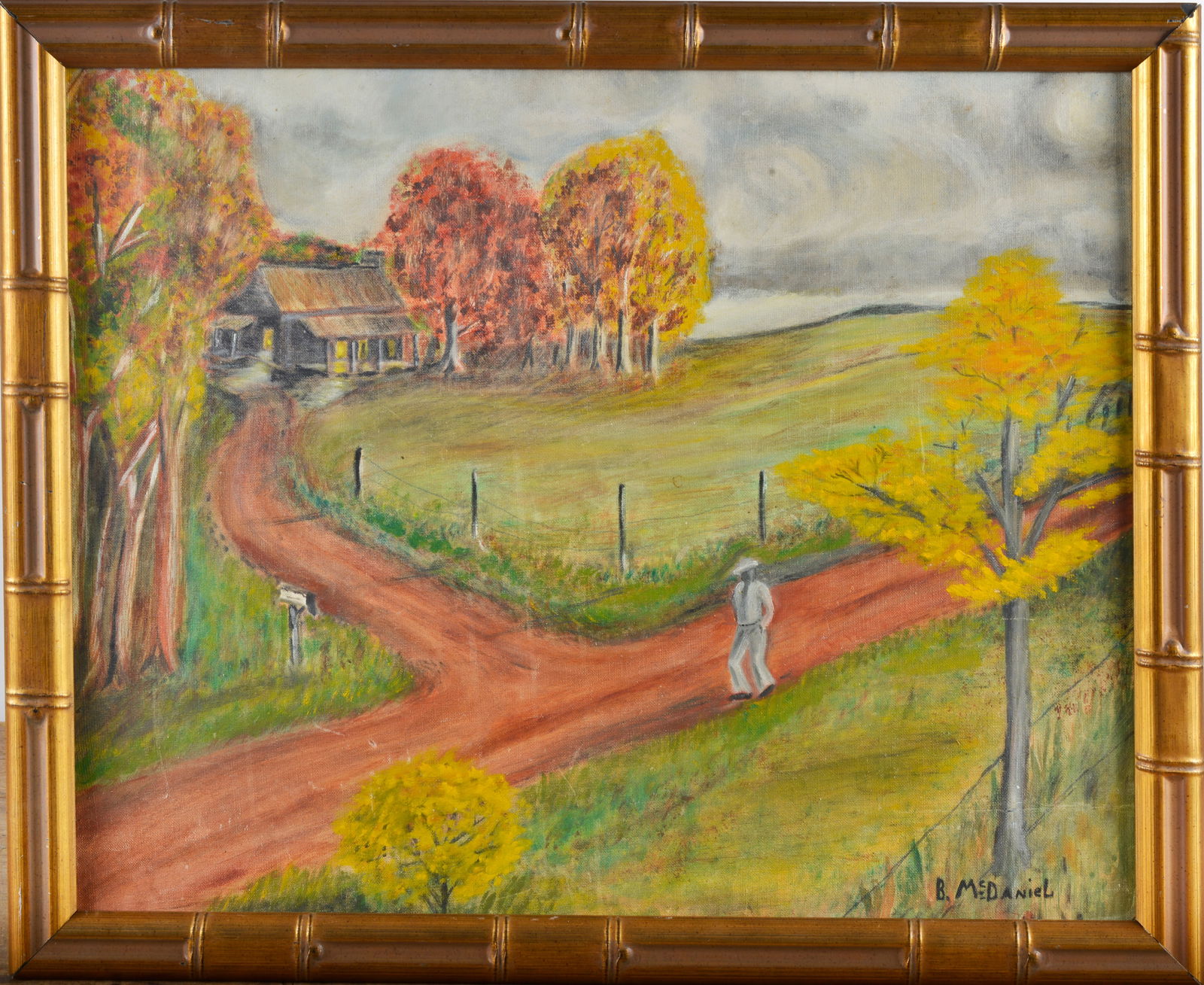 PAINT ON BOARD B. MCDANIEL (1 of 1)