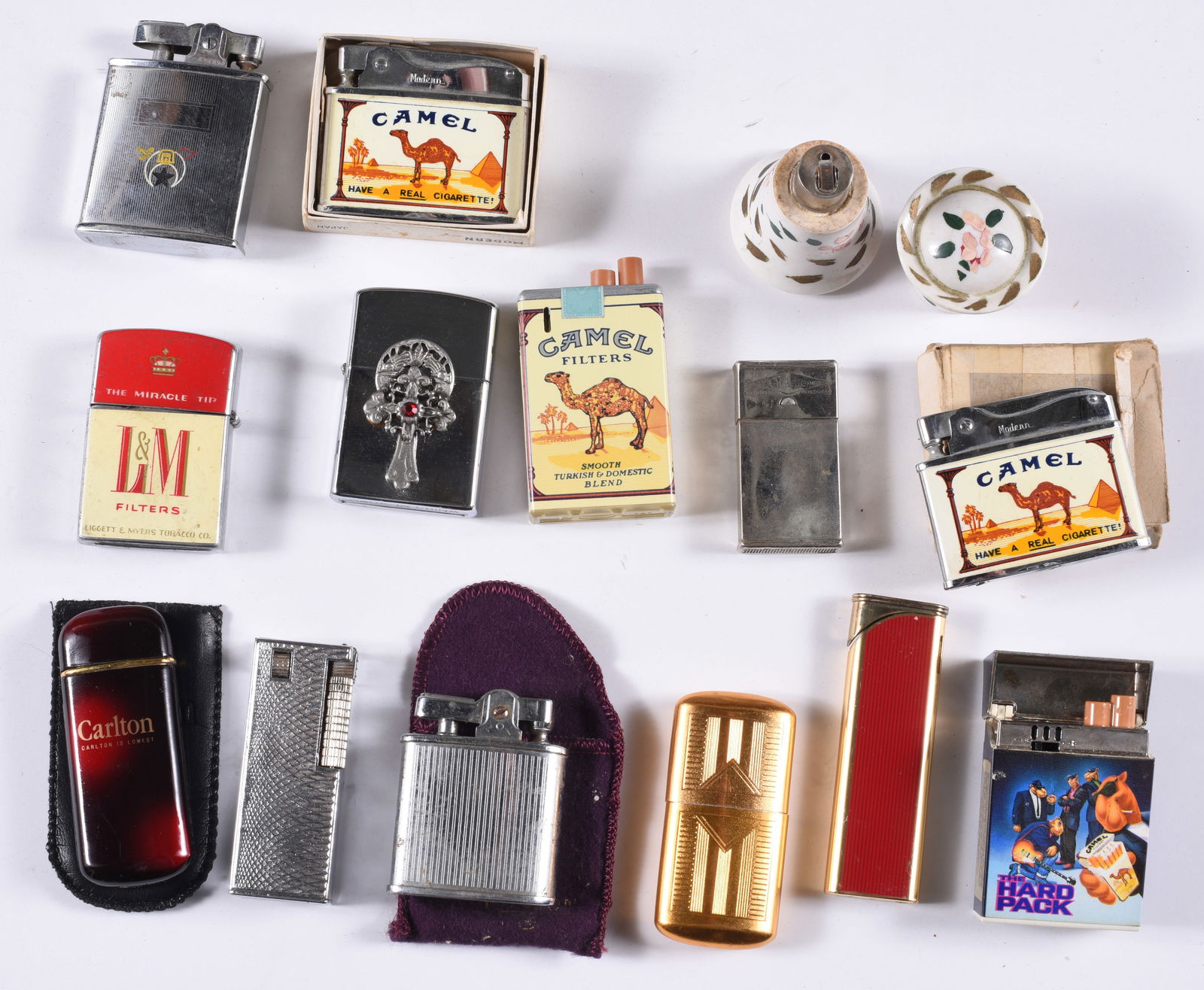 MISC. VINTAGE CIGARETTE LIGHTER COLLECTION (1 of 1)
