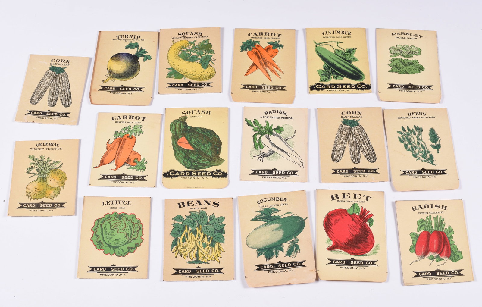 VARIOUS NOS VEGETABLE SEED PACKETS - NO SEEDS: all items are sold as is. We will combine shipping on multiple lots. If you see it in the picture that’s what your buying. Look at the pictures good no refunds all sales are final.
