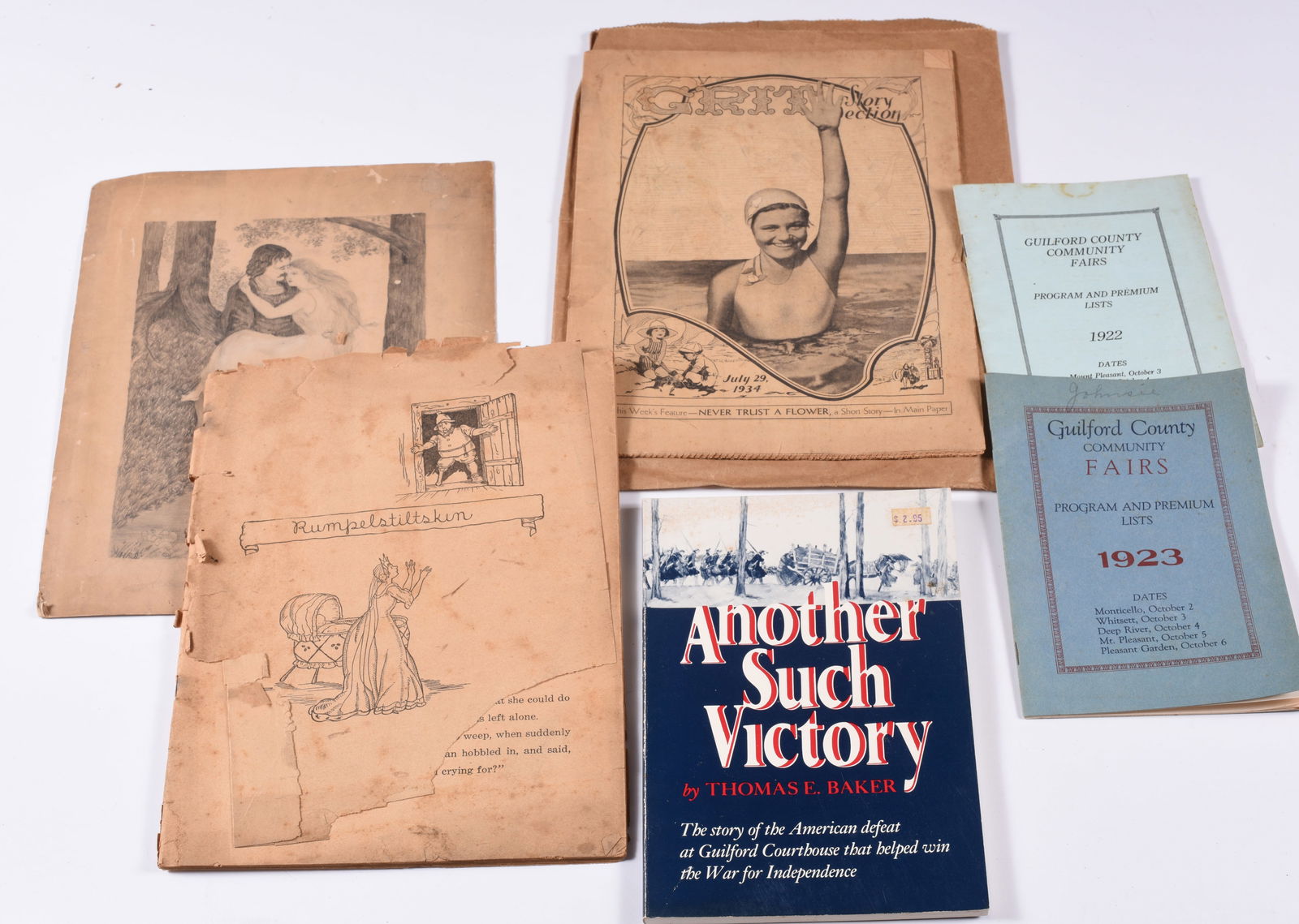 MISC. VINTAGE PAPERS EPHEMRA LOT (1 of 1)