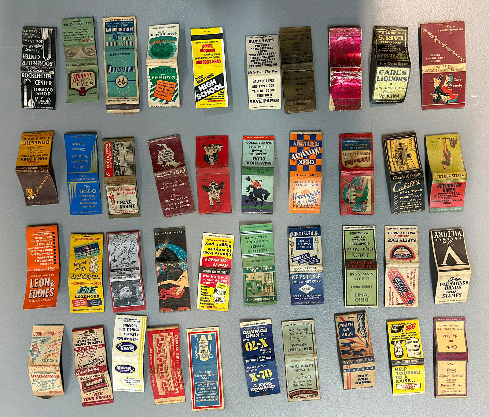 VINTAGE MATCHBOOK COVERS COLLECTION (1 of 1)
