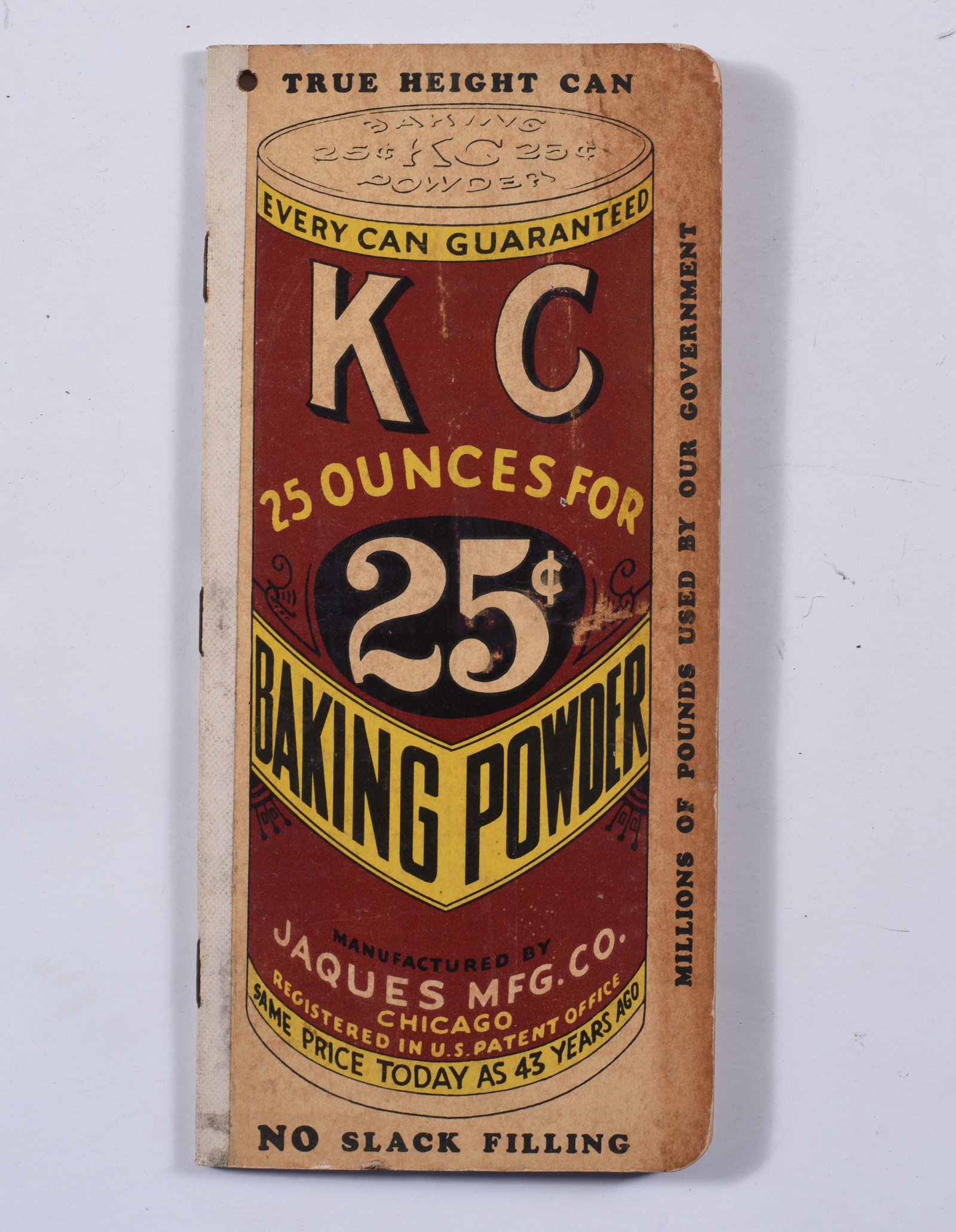 KC BAKING POWDER ADVERTISING BOOKLET (1 of 1)