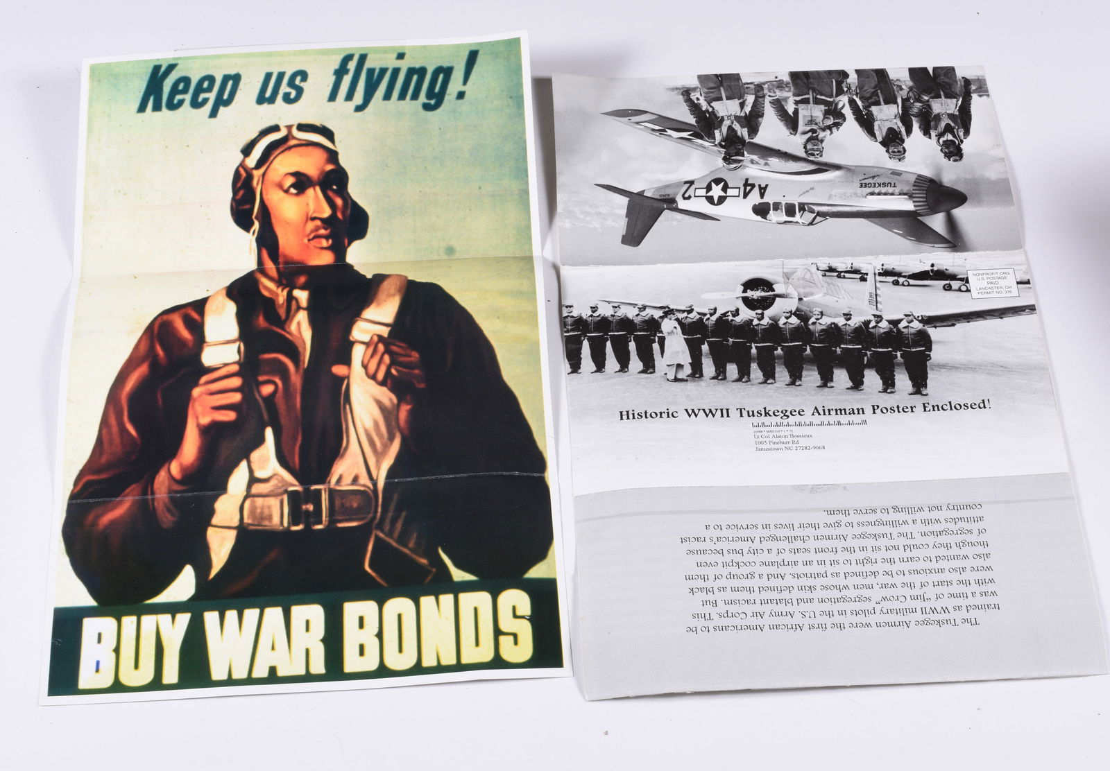 2 BUY WAR BONDS POSTERS (1 of 1)