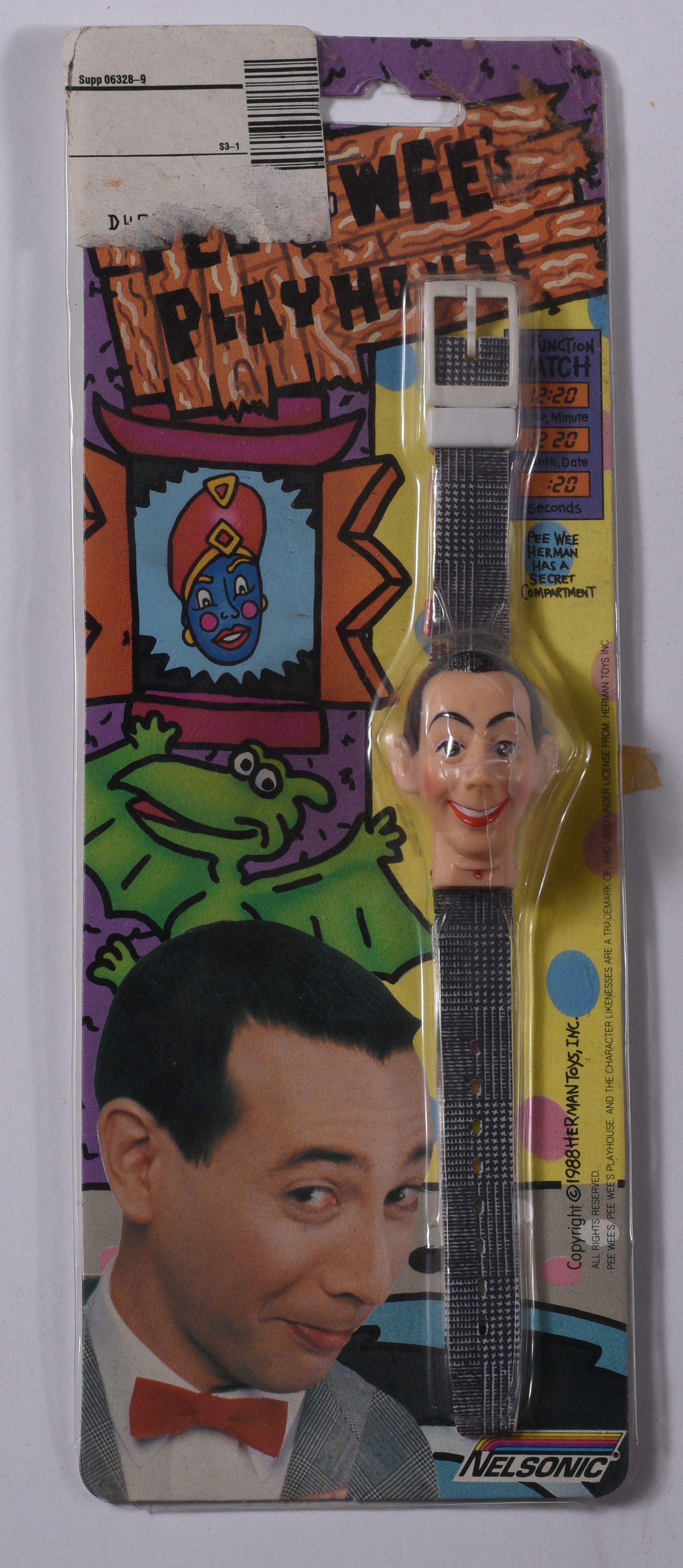 Pee Wee Herman Wrist Watch: all items are sold as is no refunds see photos. Winning lots can be combined for shipping.